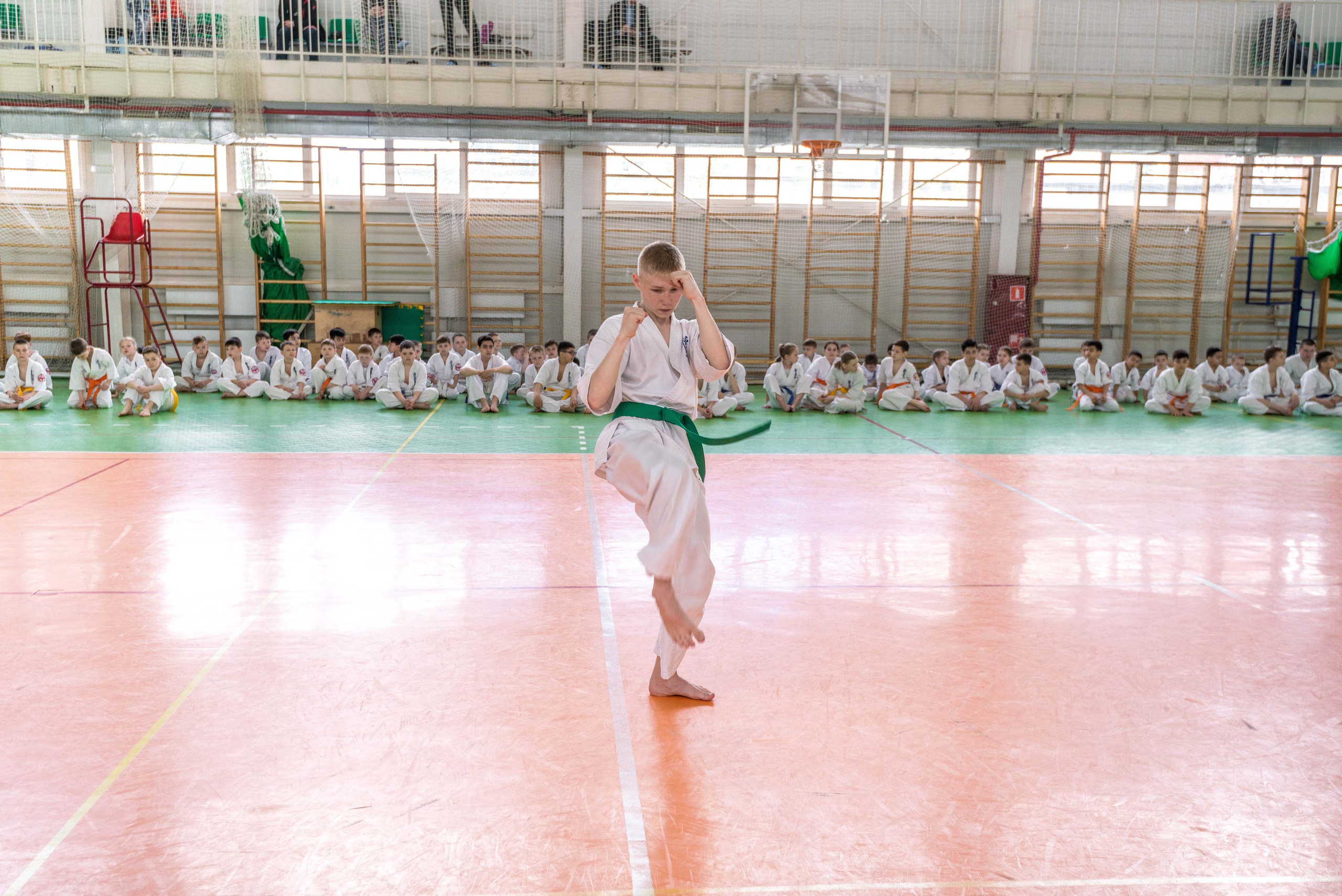 Аттестация киокошинкай клуб «ИППОН», Екатеринбург. Свадебный фотограф на Урале Виктор Соколов