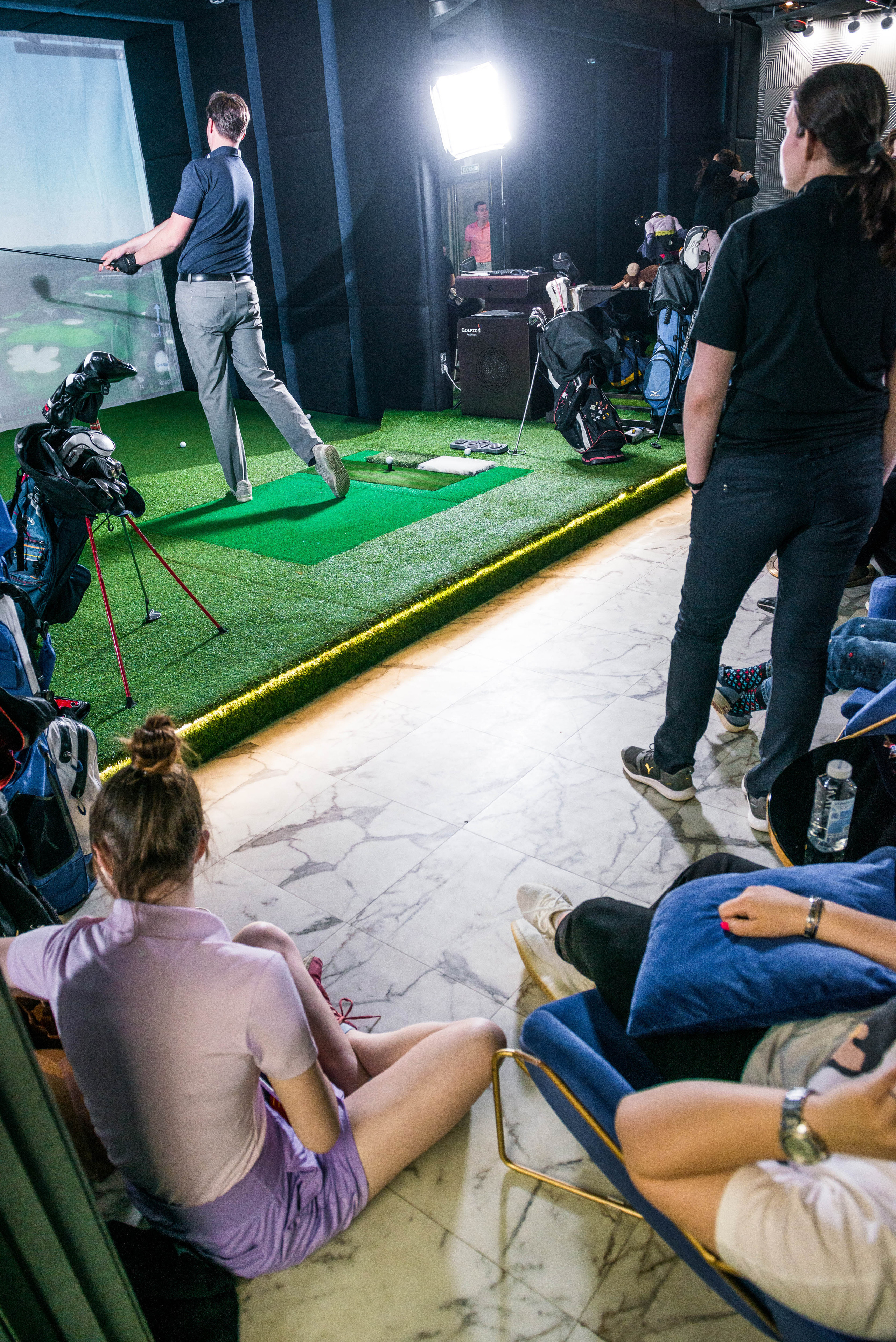 Зимний чемпионат нацональной студенческой лиги гольфа 2022. Свадебный фотограф на Урале Виктор Соколов