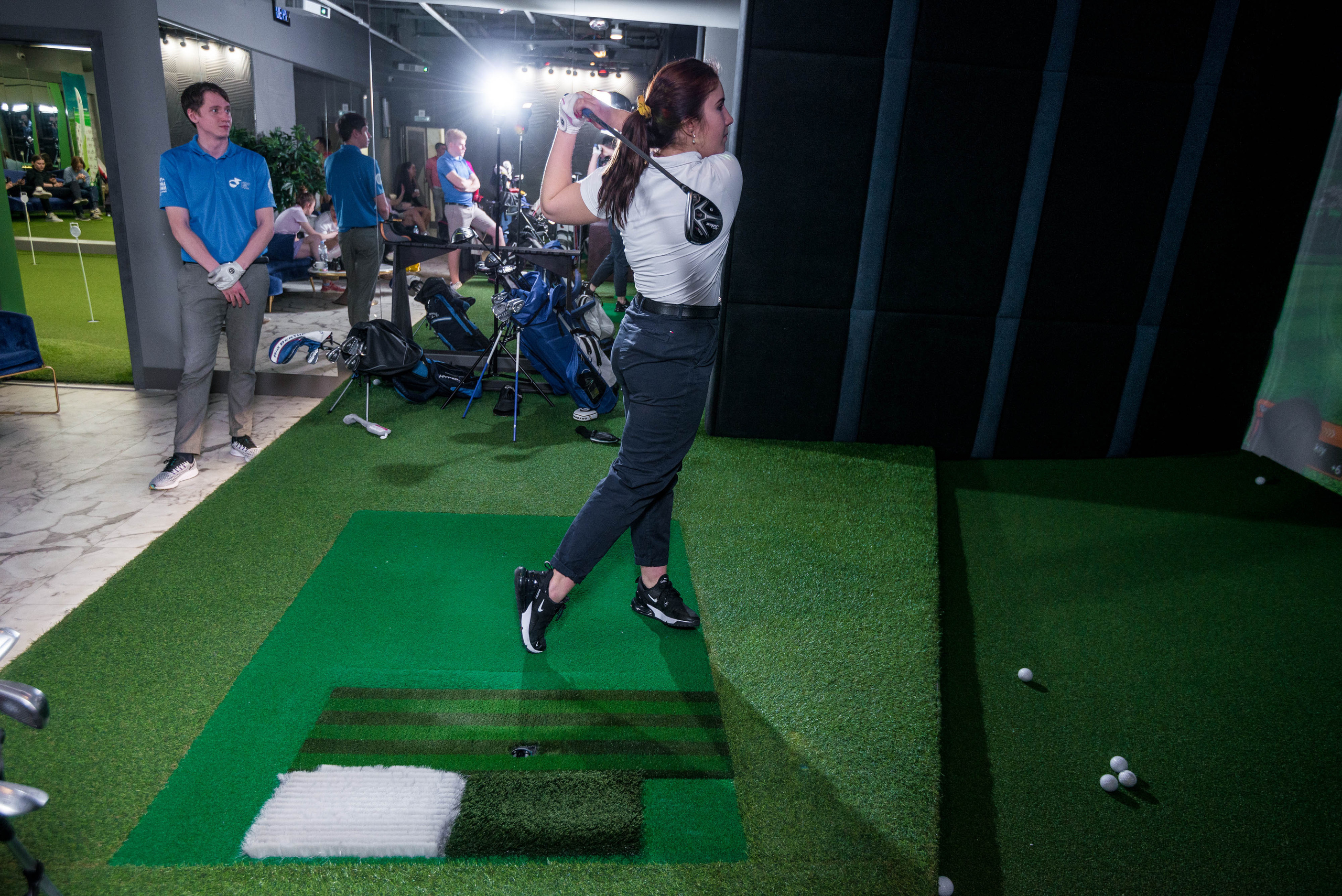 Зимний чемпионат нацональной студенческой лиги гольфа 2022. Свадебный фотограф на Урале Виктор Соколов