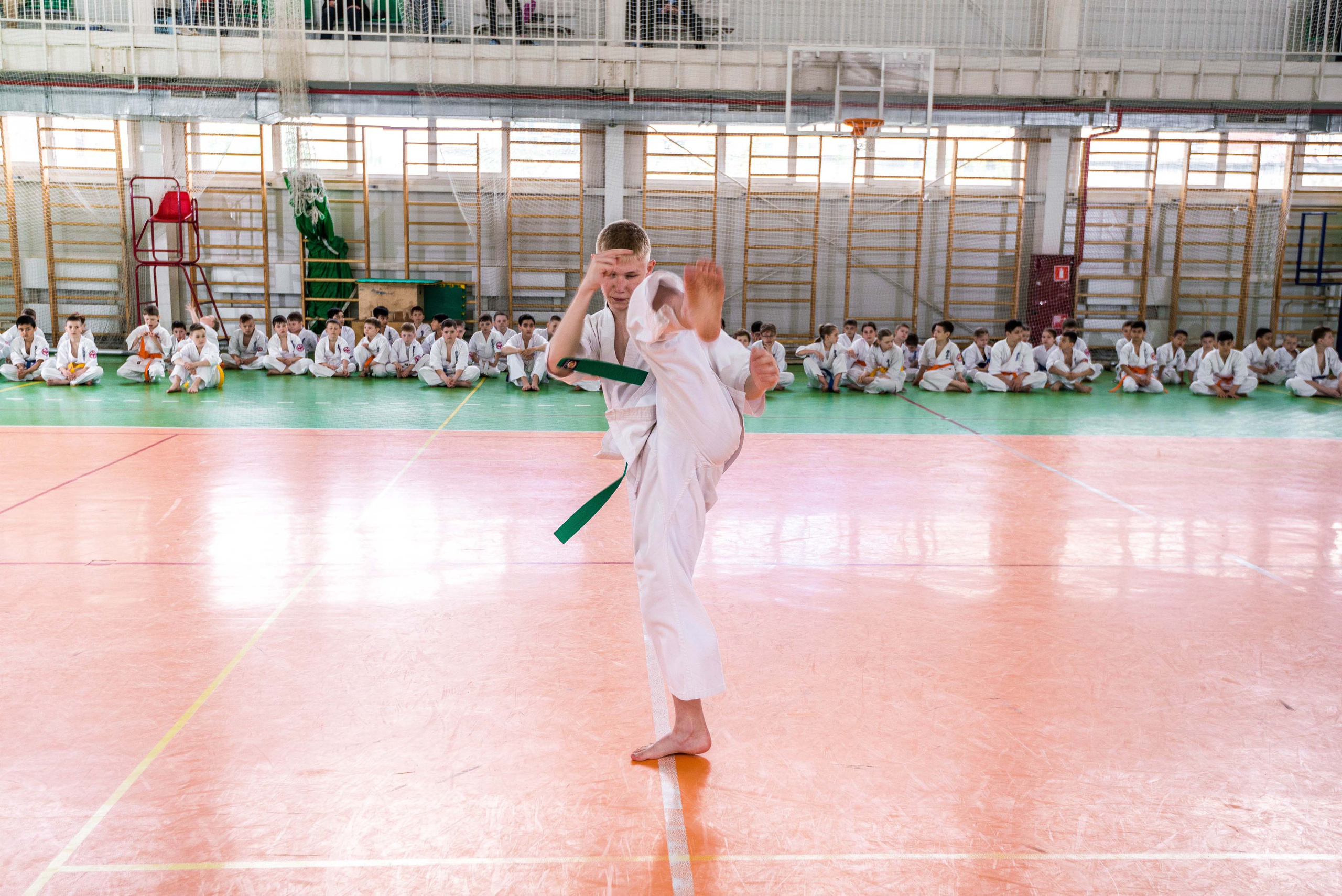 Аттестация киокошинкай клуб «ИППОН», Екатеринбург. Свадебный фотограф на Урале Виктор Соколов