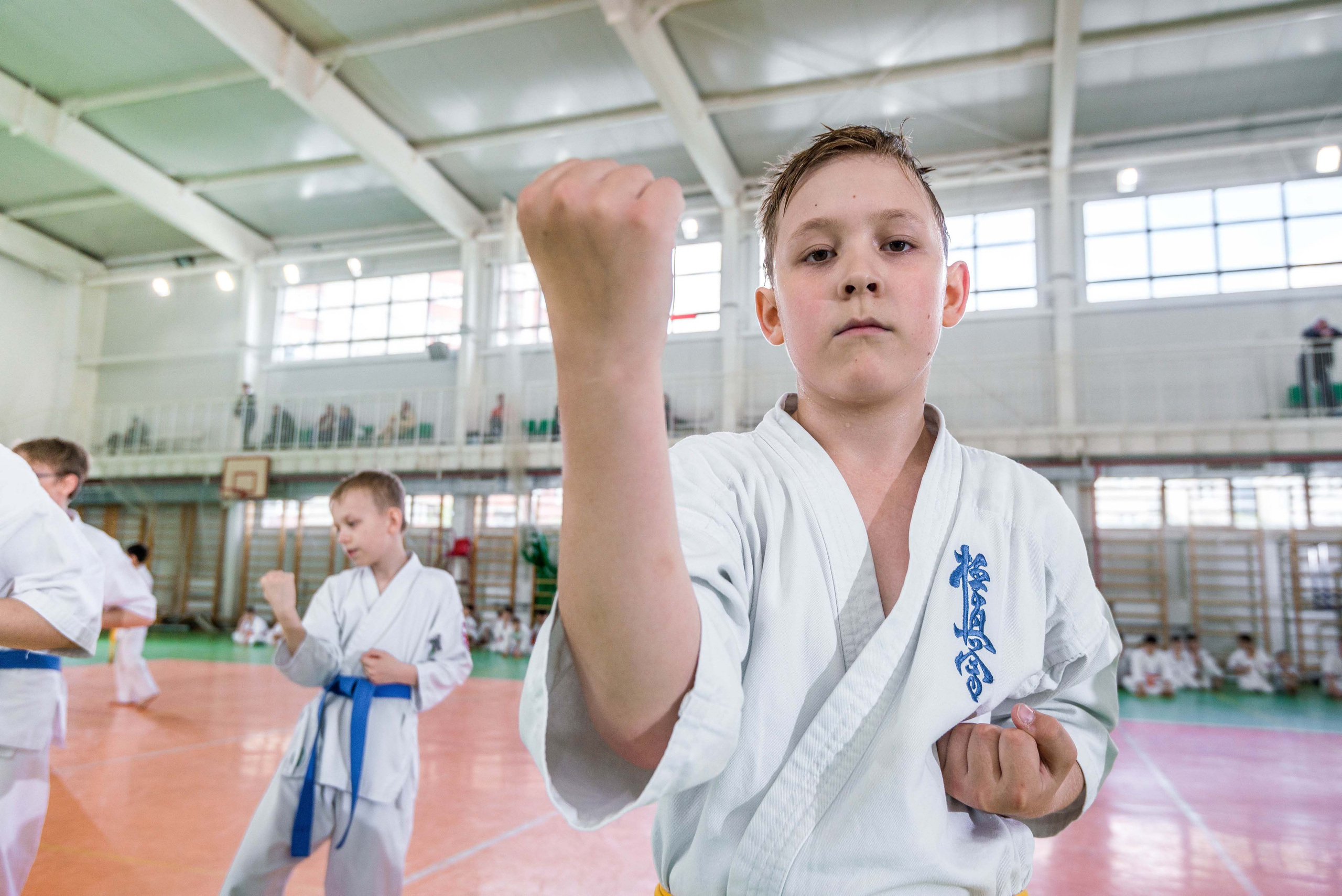 Аттестация киокошинкай клуб «ИППОН», Екатеринбург. Свадебный фотограф на Урале Виктор Соколов