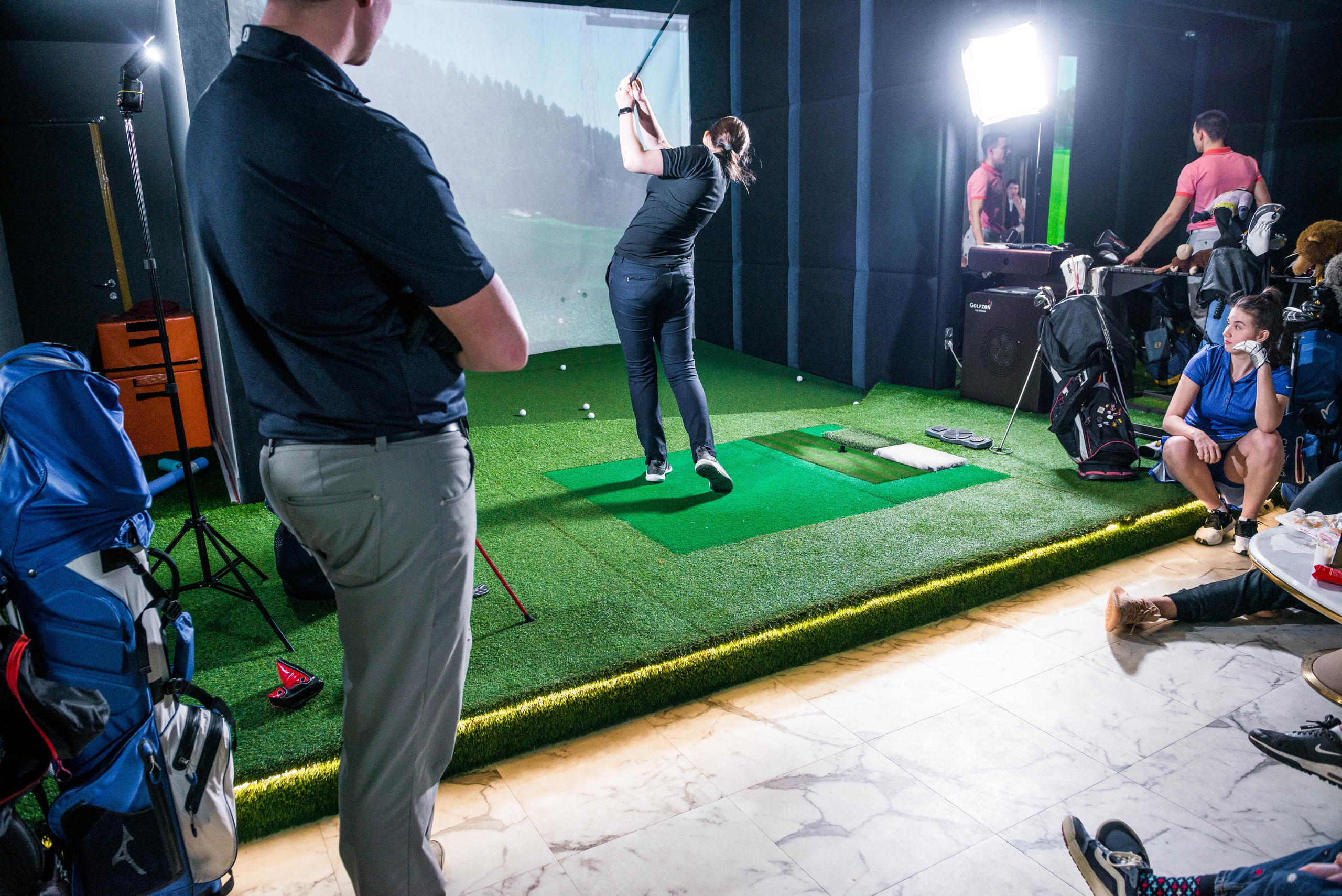 Зимний чемпионат нацональной студенческой лиги гольфа 2022. Свадебный фотограф на Урале Виктор Соколов