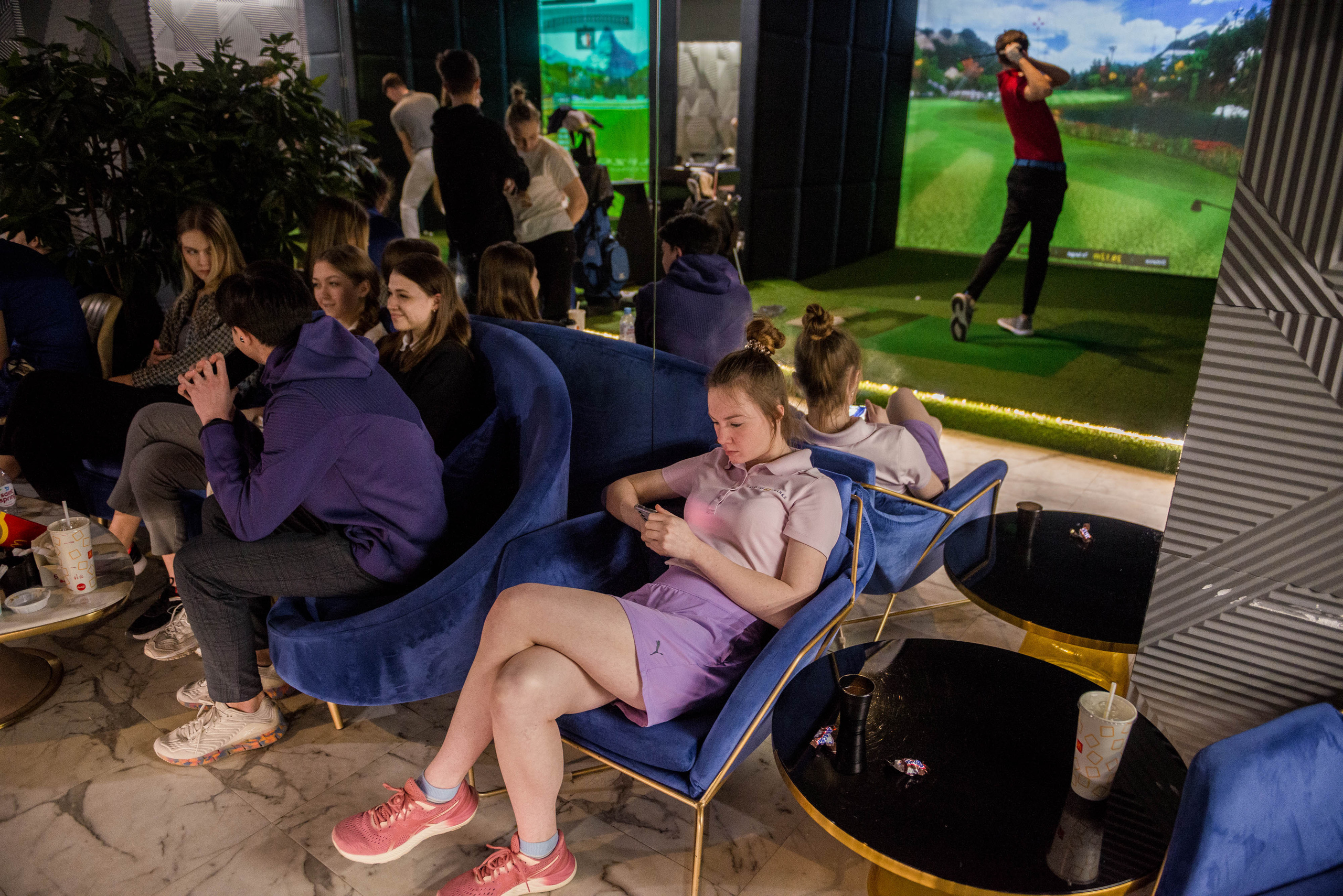 Зимний чемпионат нацональной студенческой лиги гольфа 2022. Свадебный фотограф на Урале Виктор Соколов