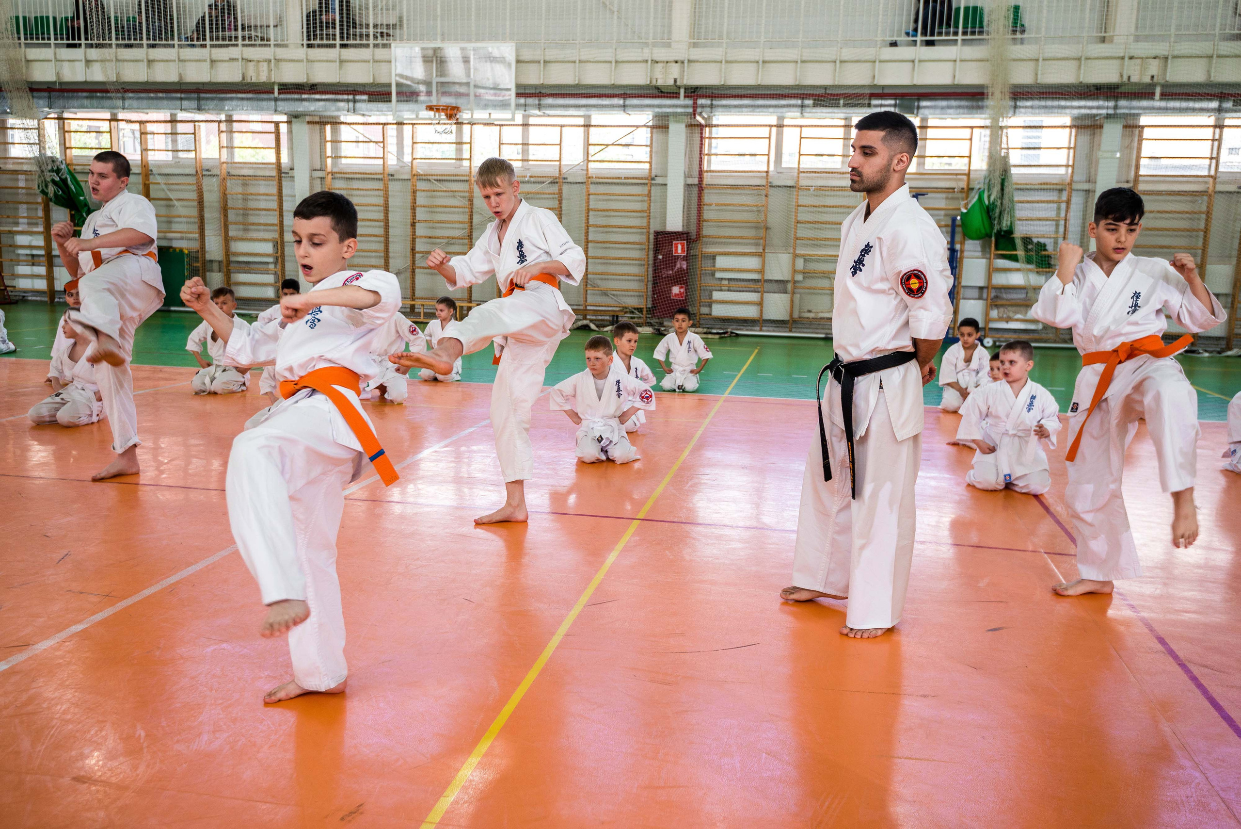 Аттестация киокошинкай клуб «ИППОН», Екатеринбург. Свадебный фотограф на Урале Виктор Соколов