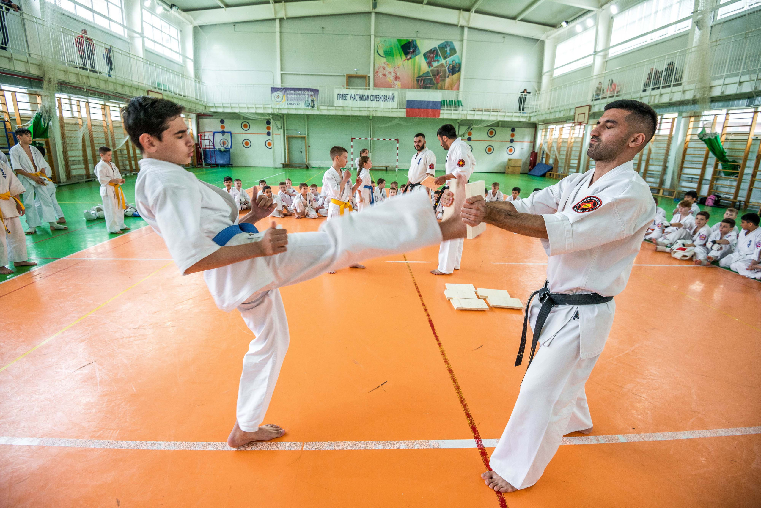 Аттестация киокошинкай клуб «ИППОН», Екатеринбург. Свадебный фотограф на Урале Виктор Соколов