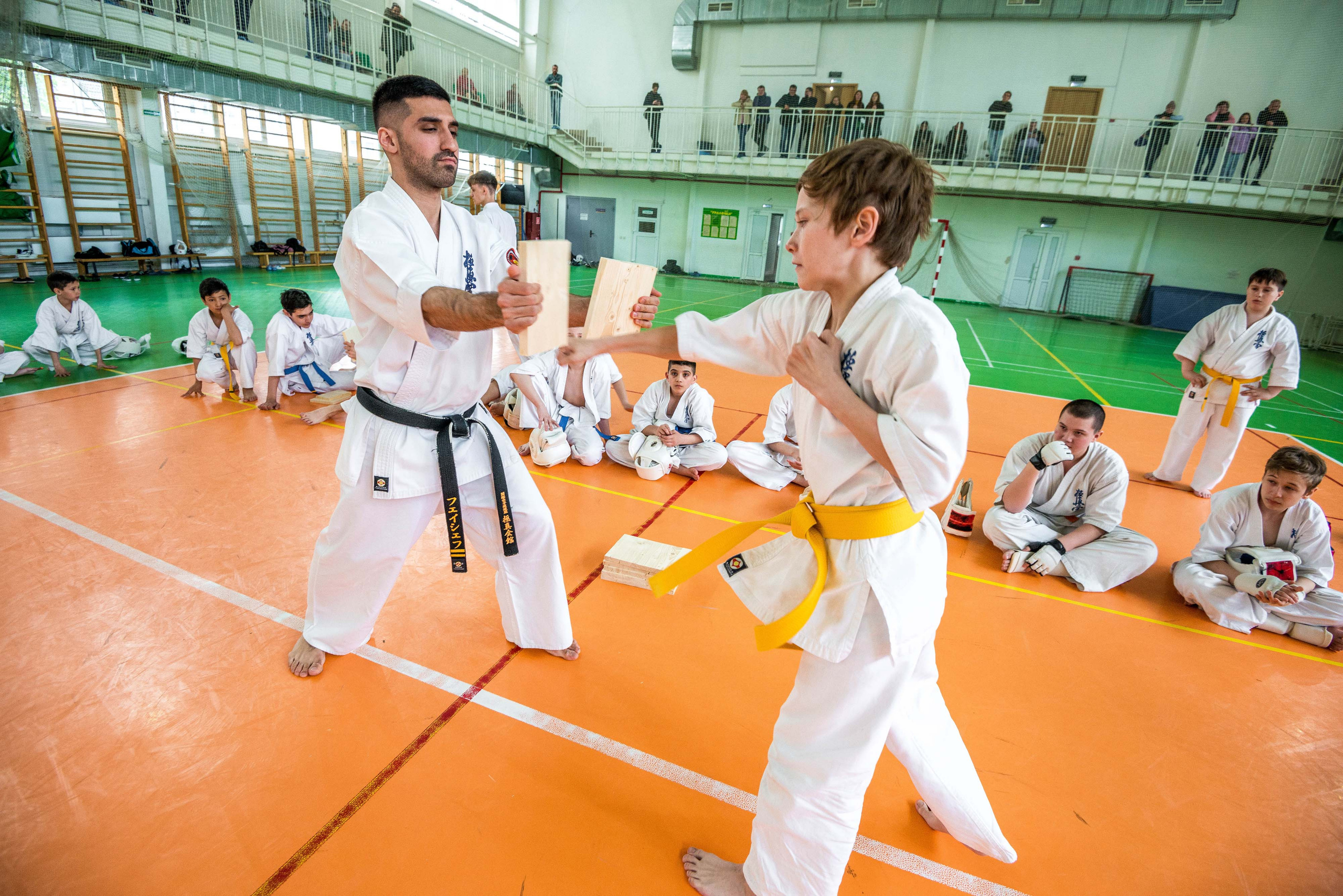 Аттестация киокошинкай клуб «ИППОН», Екатеринбург. Свадебный фотограф на Урале Виктор Соколов