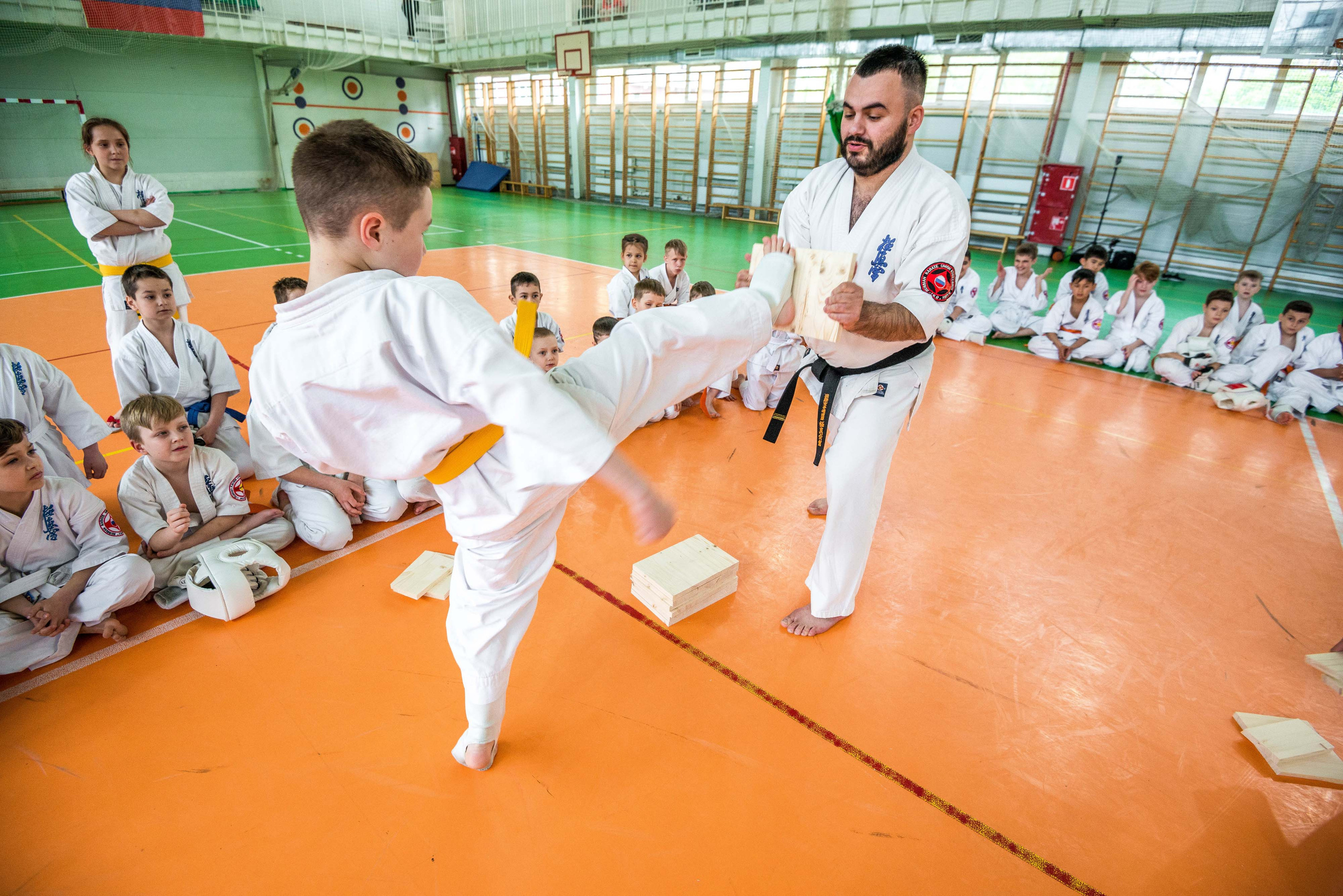 Аттестация киокошинкай клуб «ИППОН», Екатеринбург. Свадебный фотограф на Урале Виктор Соколов