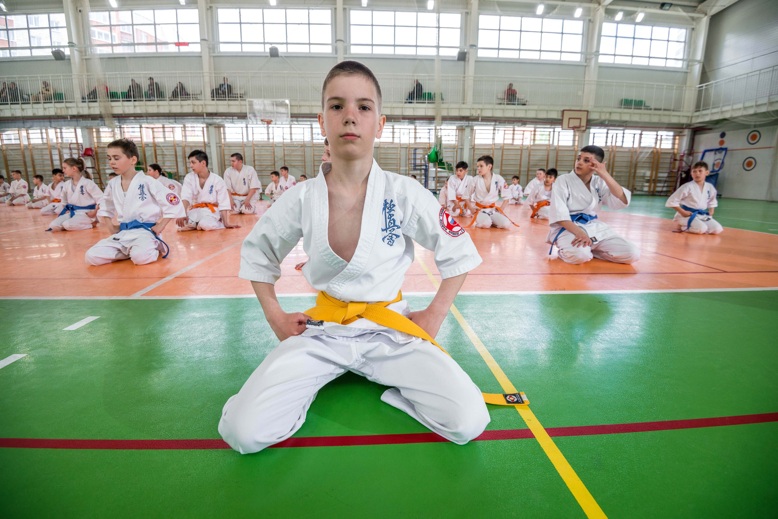 Аттестация киокошинкай клуб «ИППОН», Екатеринбург. Свадебный фотограф на Урале Виктор Соколов