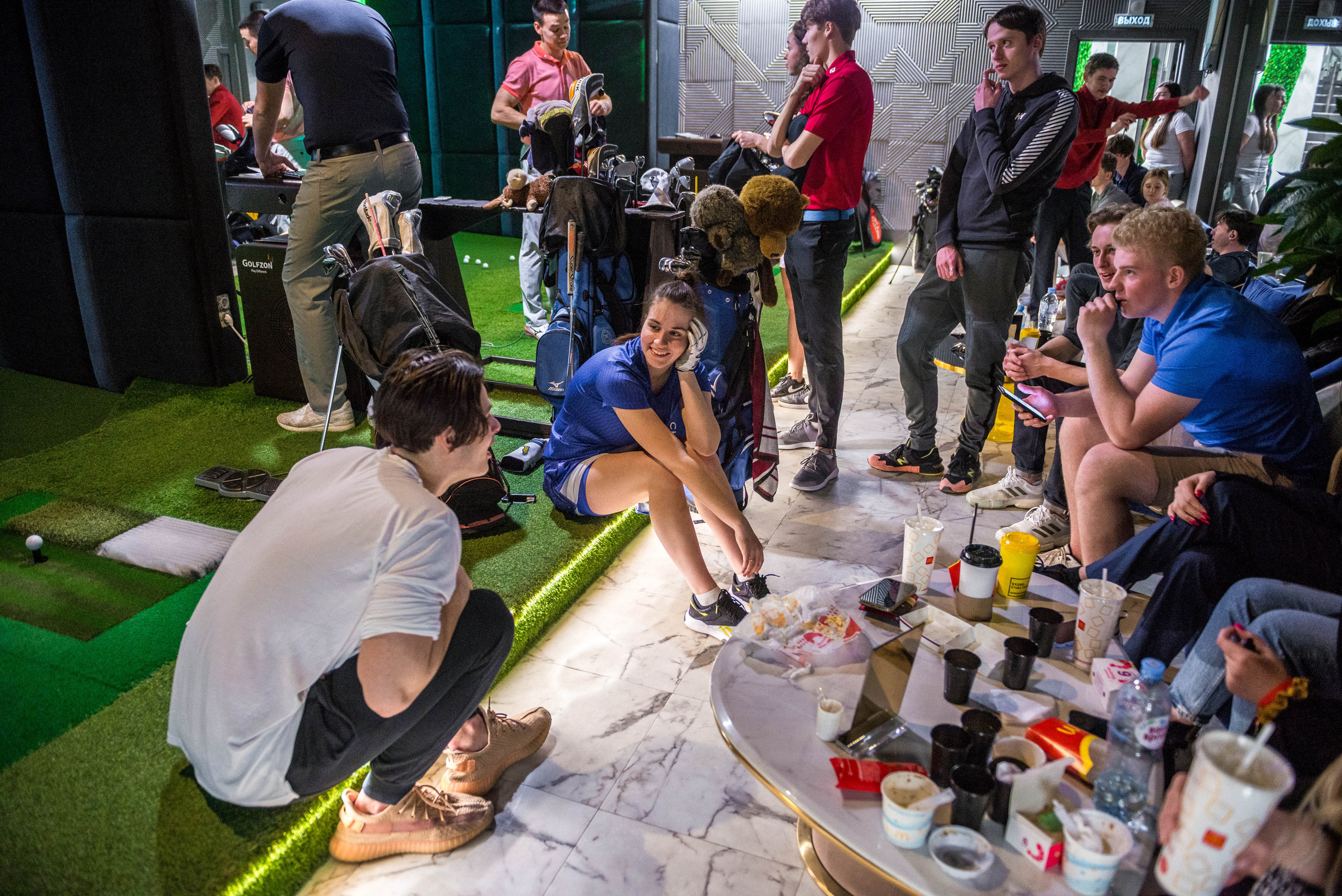 Зимний чемпионат нацональной студенческой лиги гольфа 2022. Свадебный фотограф на Урале Виктор Соколов