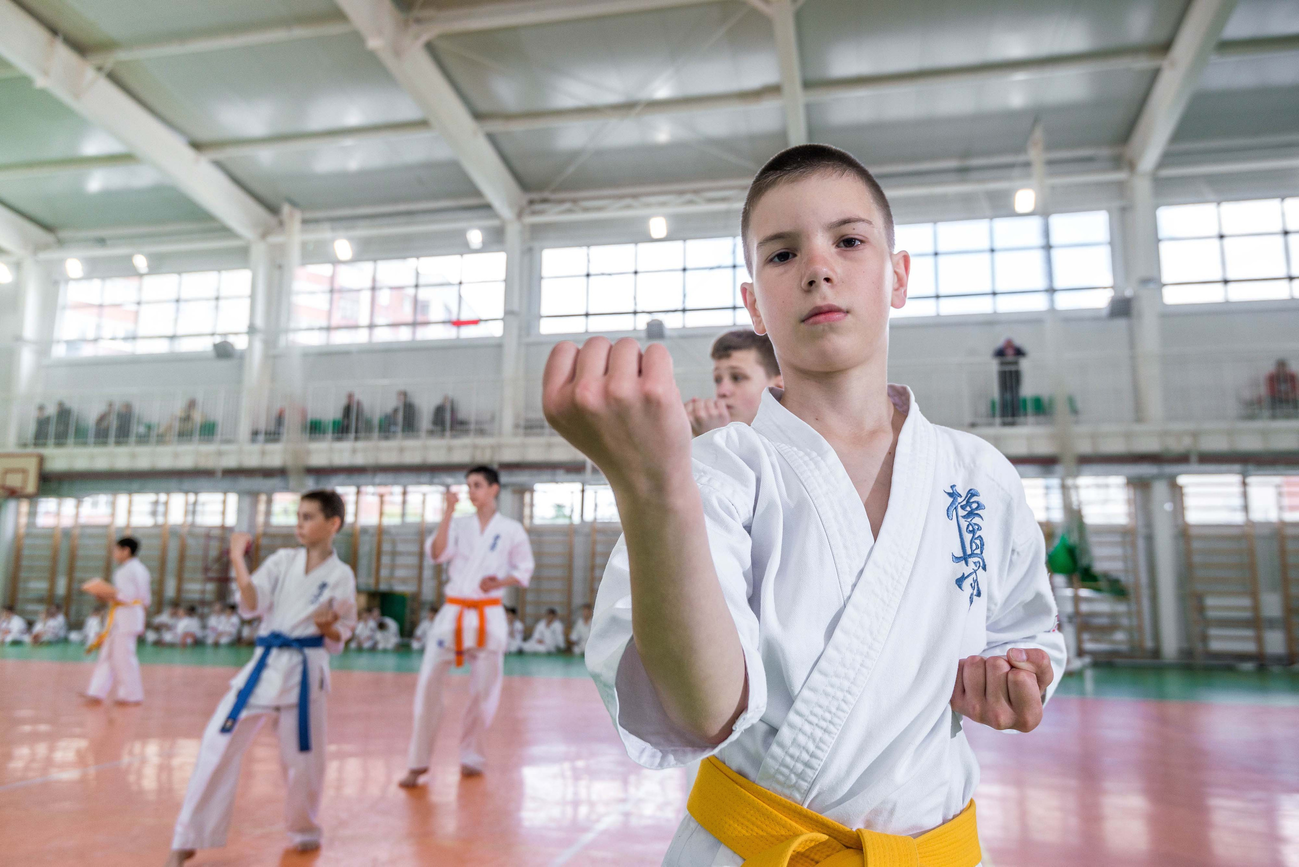 Аттестация киокошинкай клуб «ИППОН», Екатеринбург. Свадебный фотограф на Урале Виктор Соколов