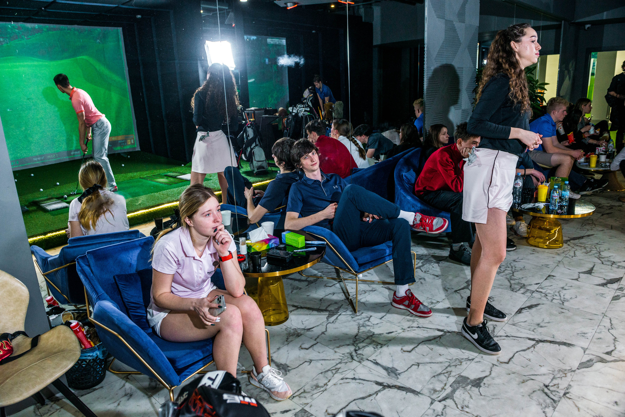 Зимний чемпионат нацональной студенческой лиги гольфа 2022. Свадебный фотограф на Урале Виктор Соколов