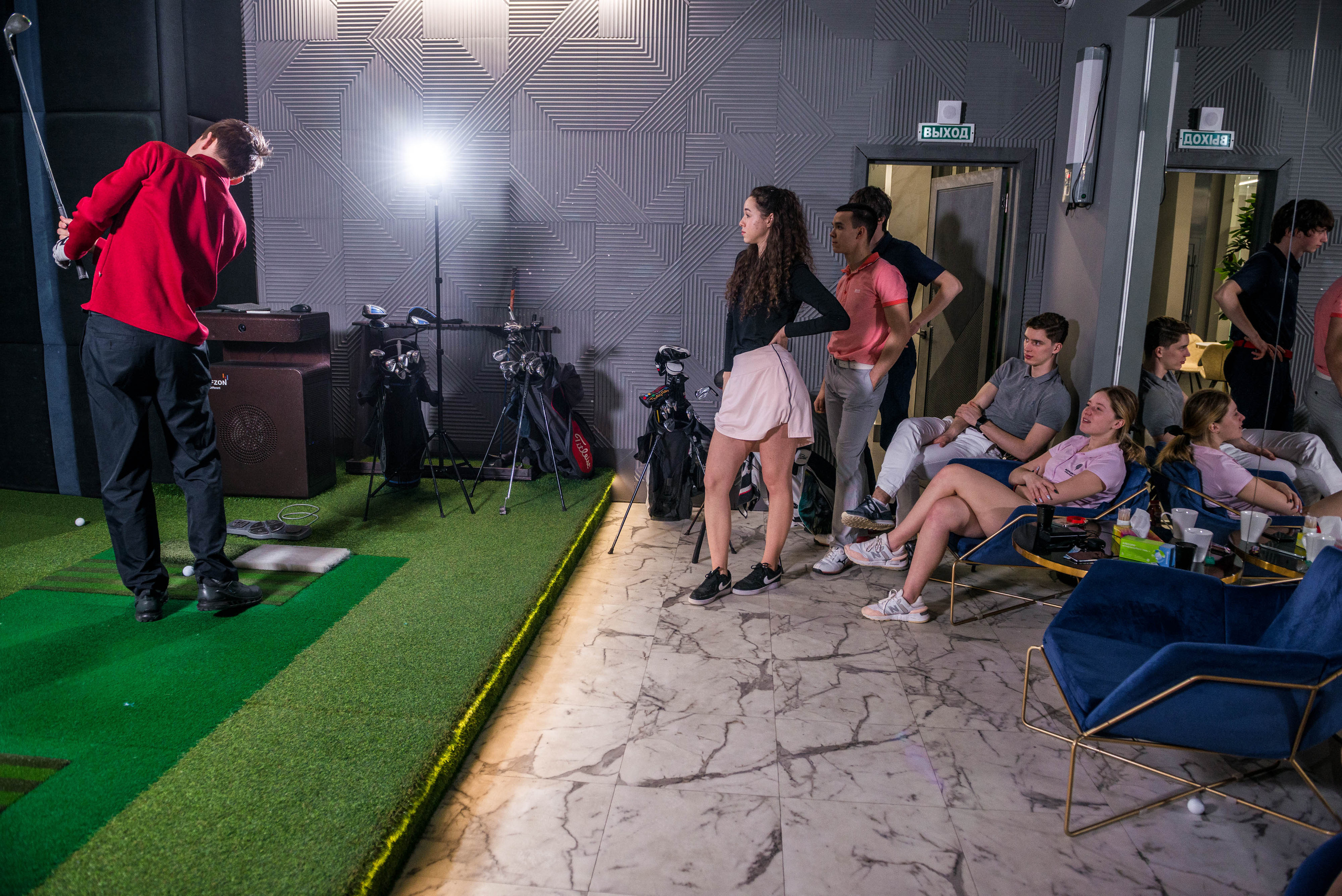 Зимний чемпионат нацональной студенческой лиги гольфа 2022. Свадебный фотограф на Урале Виктор Соколов