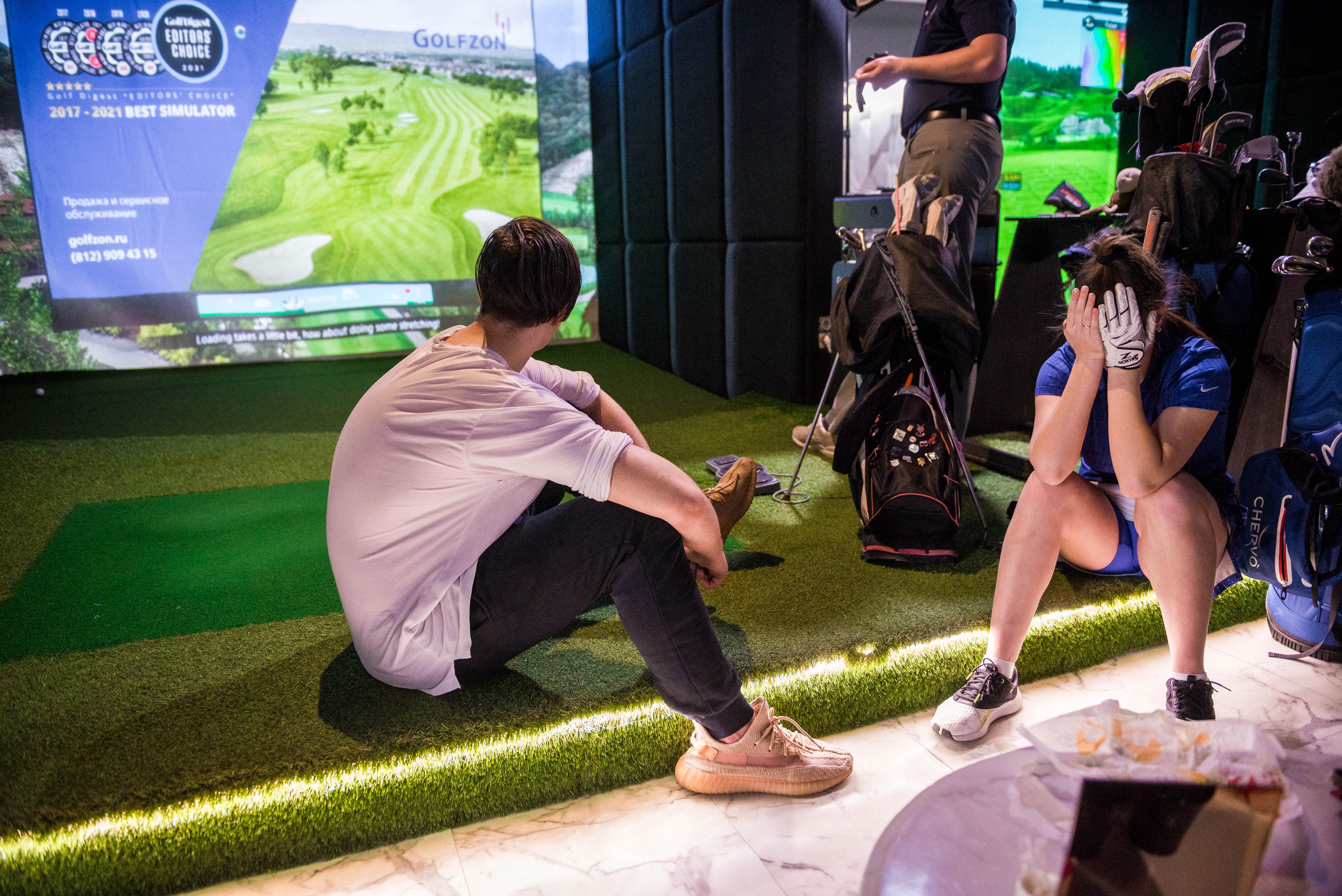 Зимний чемпионат нацональной студенческой лиги гольфа 2022. Свадебный фотограф на Урале Виктор Соколов