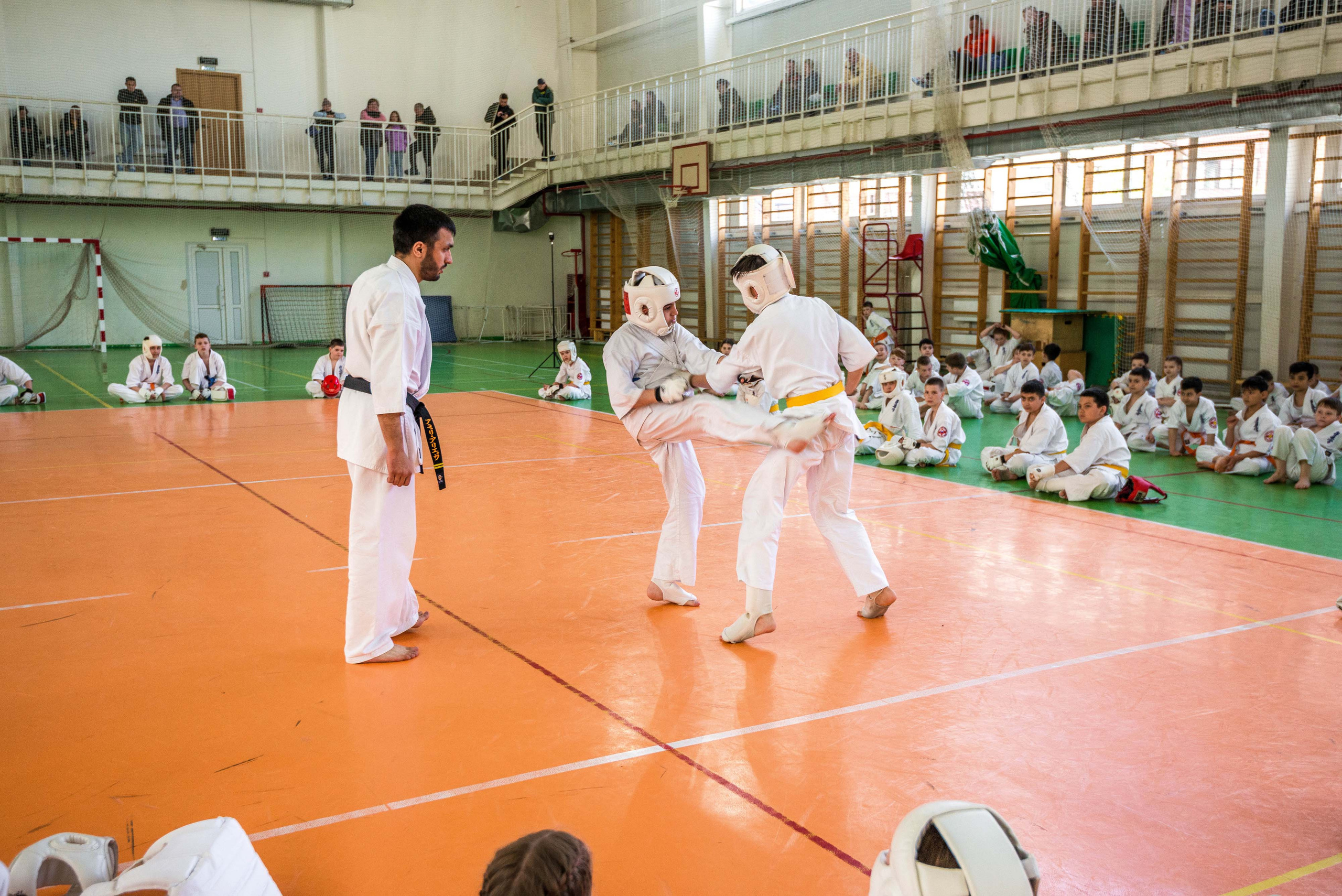 Аттестация киокошинкай клуб «ИППОН», Екатеринбург. Свадебный фотограф на Урале Виктор Соколов