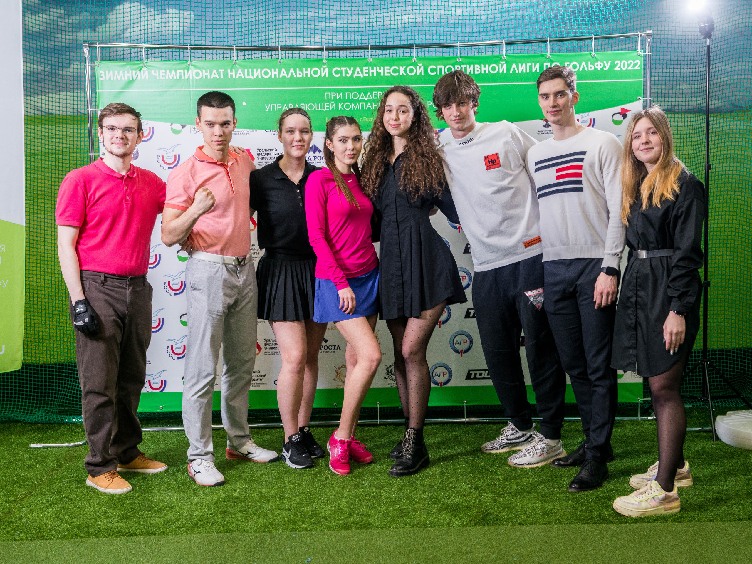 Зимний чемпионат нацональной студенческой лиги гольфа 2022. Свадебный фотограф на Урале Виктор Соколов