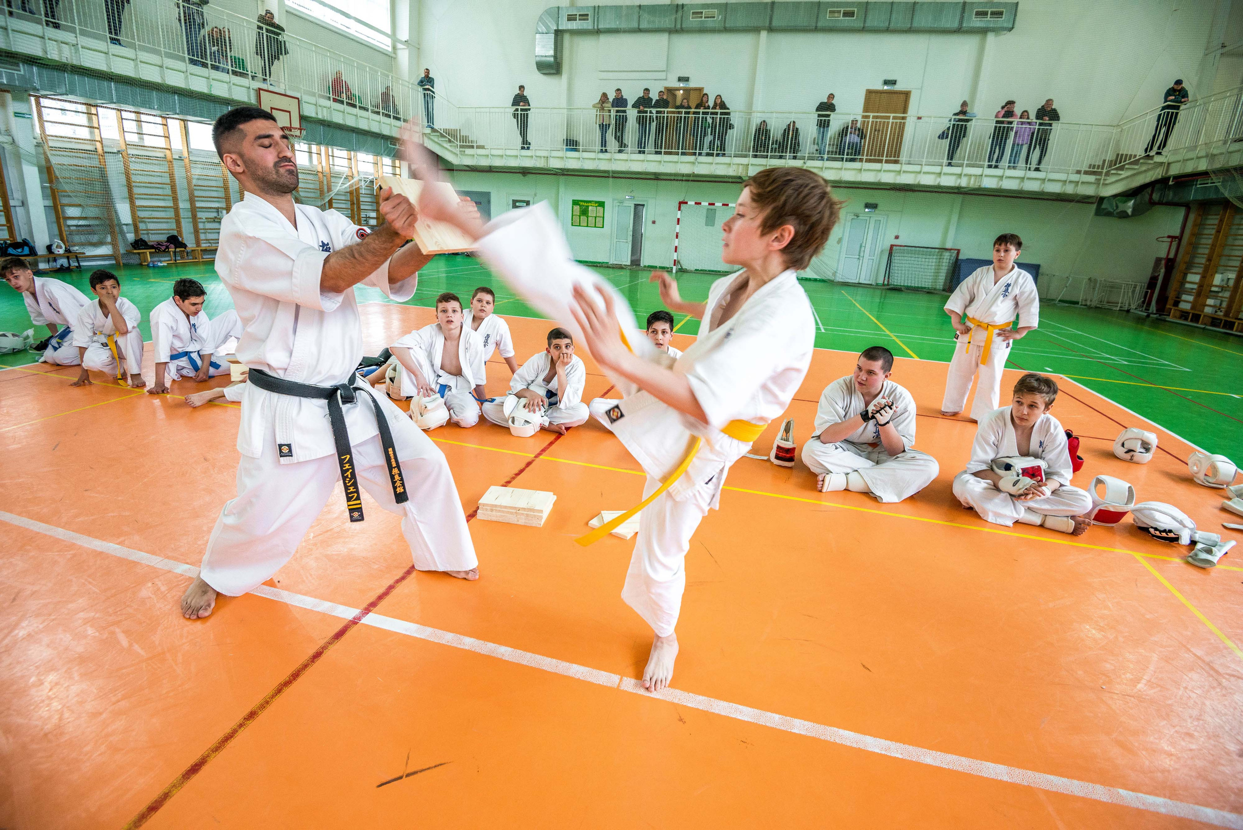 Аттестация киокошинкай клуб «ИППОН», Екатеринбург. Свадебный фотограф на Урале Виктор Соколов