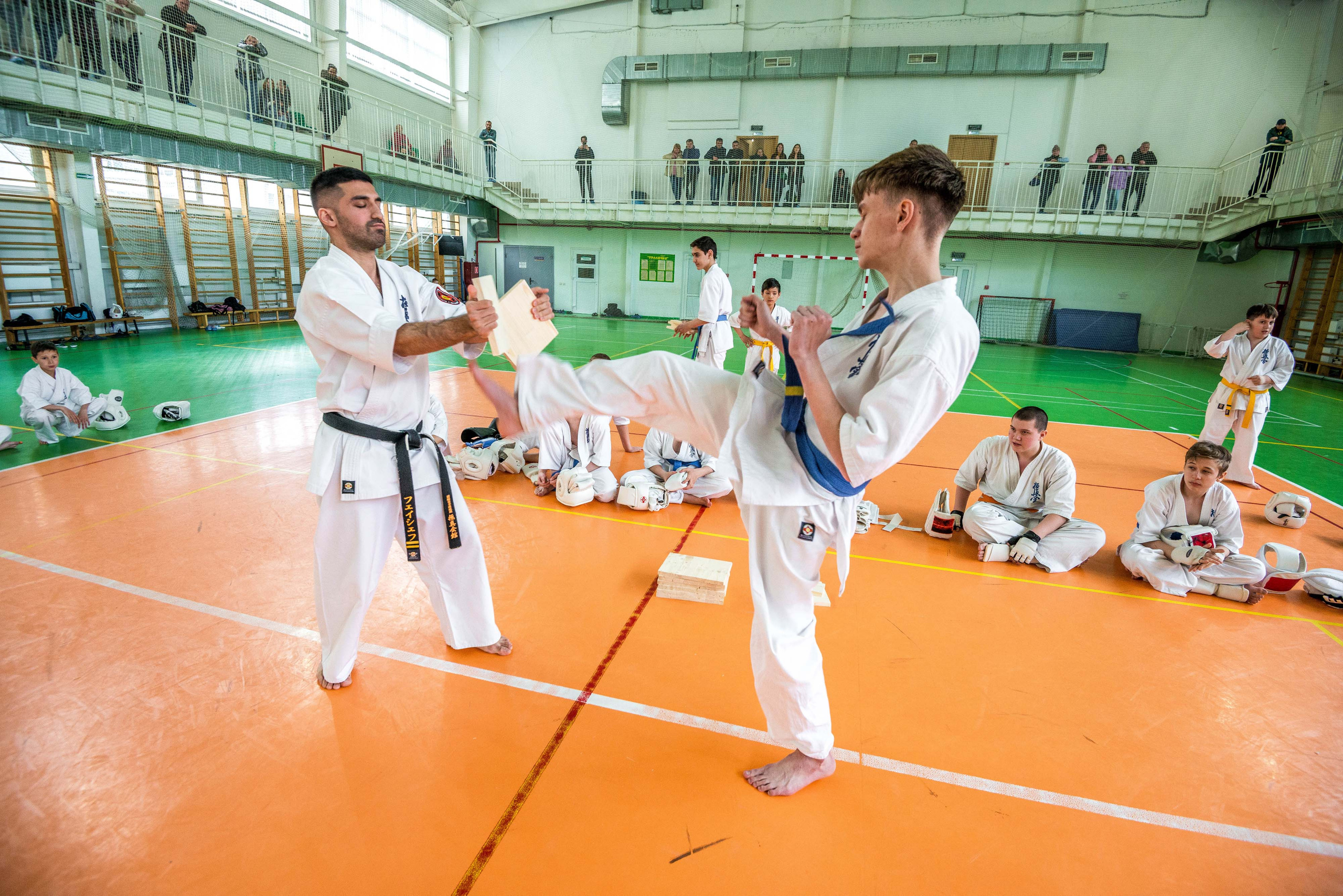 Аттестация киокошинкай клуб «ИППОН», Екатеринбург. Свадебный фотограф на Урале Виктор Соколов