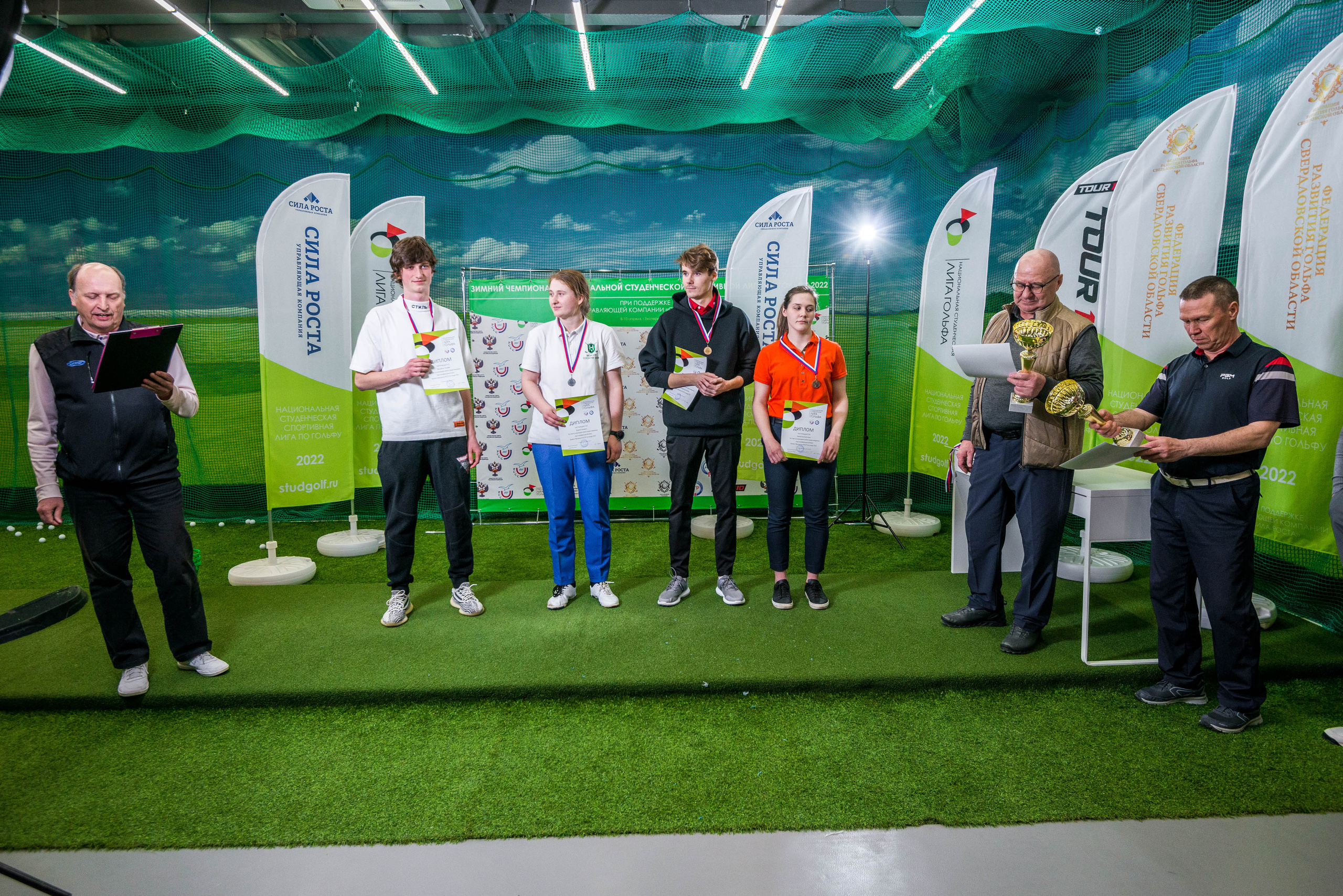 Зимний чемпионат нацональной студенческой лиги гольфа 2022. Свадебный фотограф на Урале Виктор Соколов