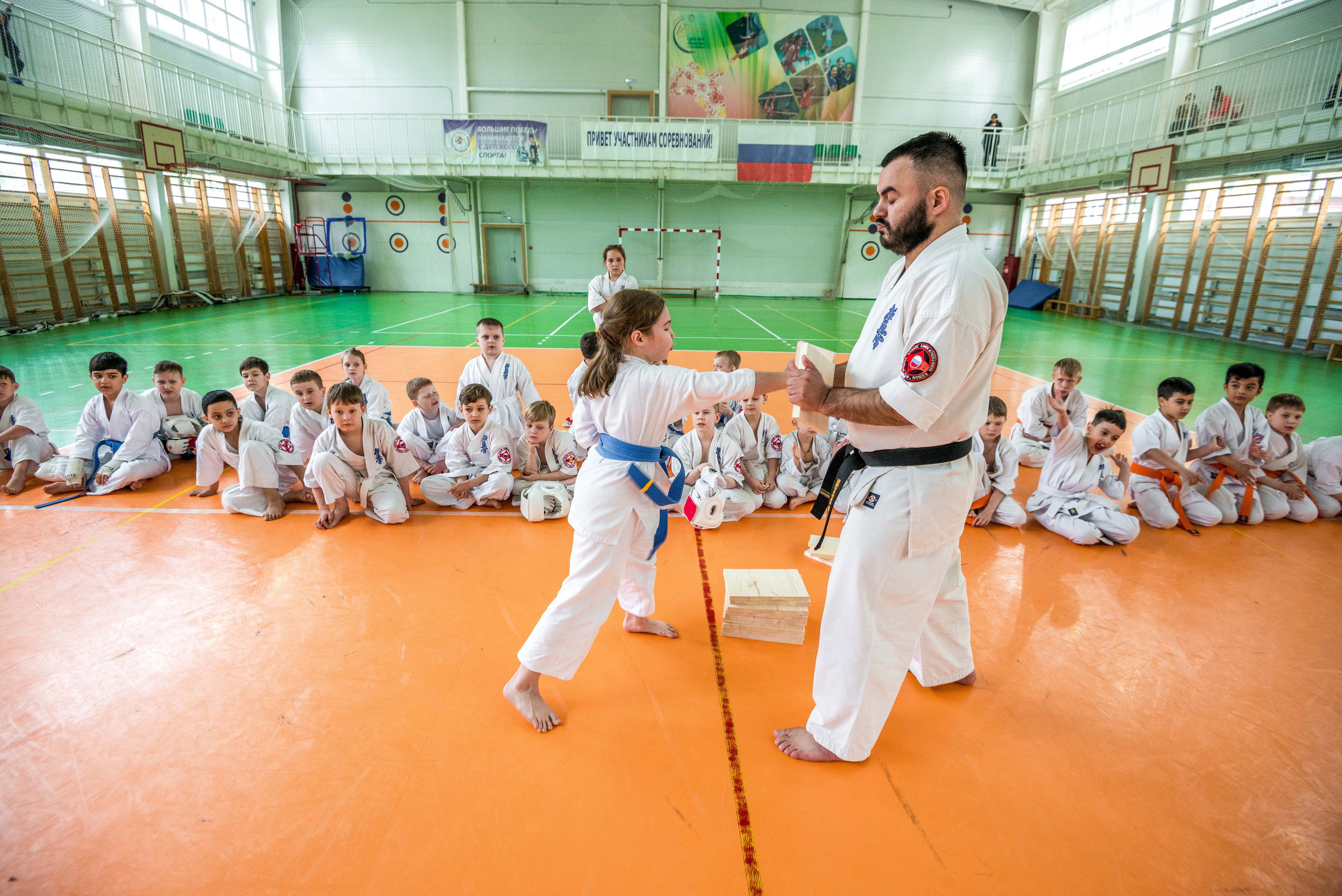 Аттестация киокошинкай клуб «ИППОН», Екатеринбург. Свадебный фотограф на Урале Виктор Соколов
