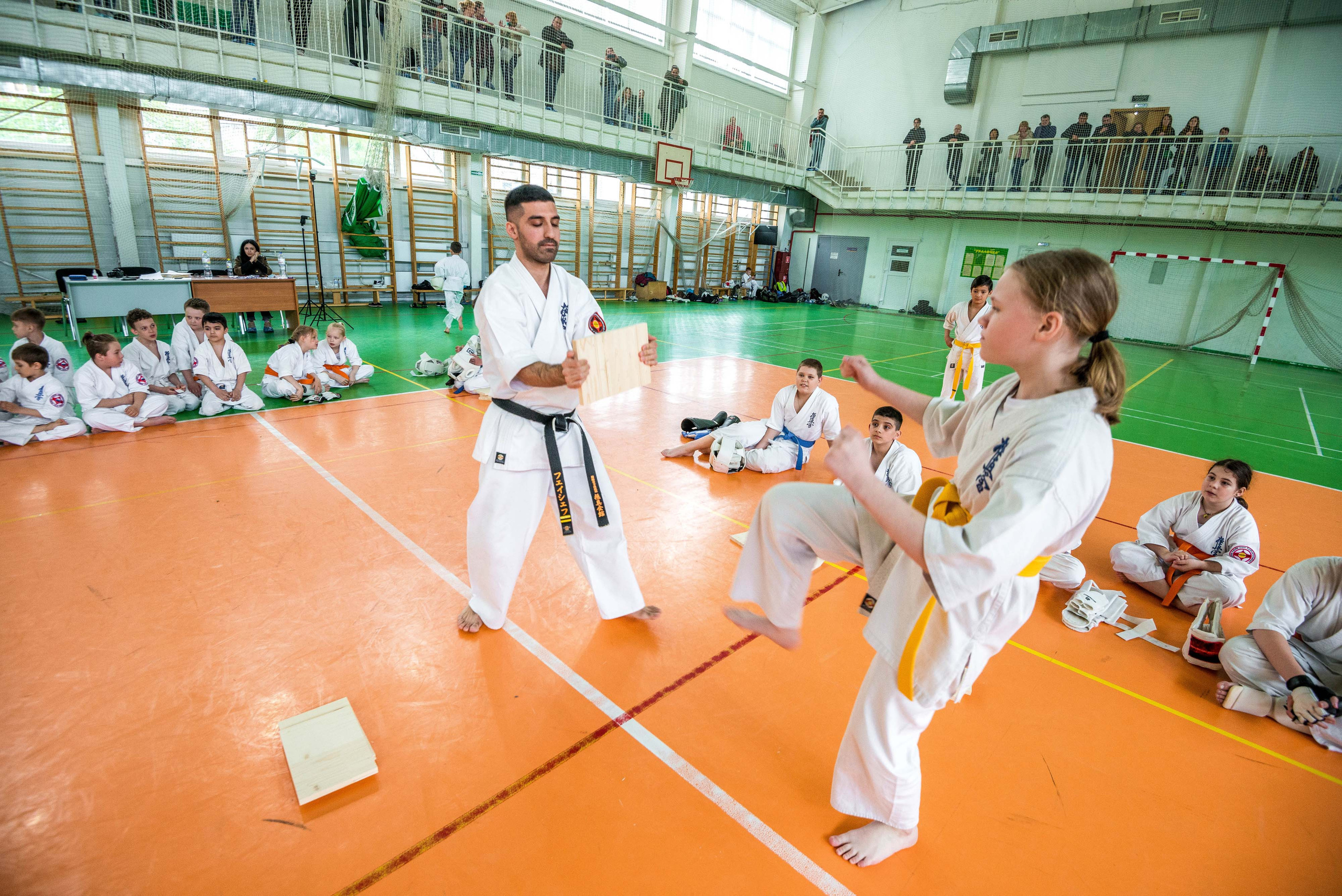 Аттестация киокошинкай клуб «ИППОН», Екатеринбург. Свадебный фотограф на Урале Виктор Соколов