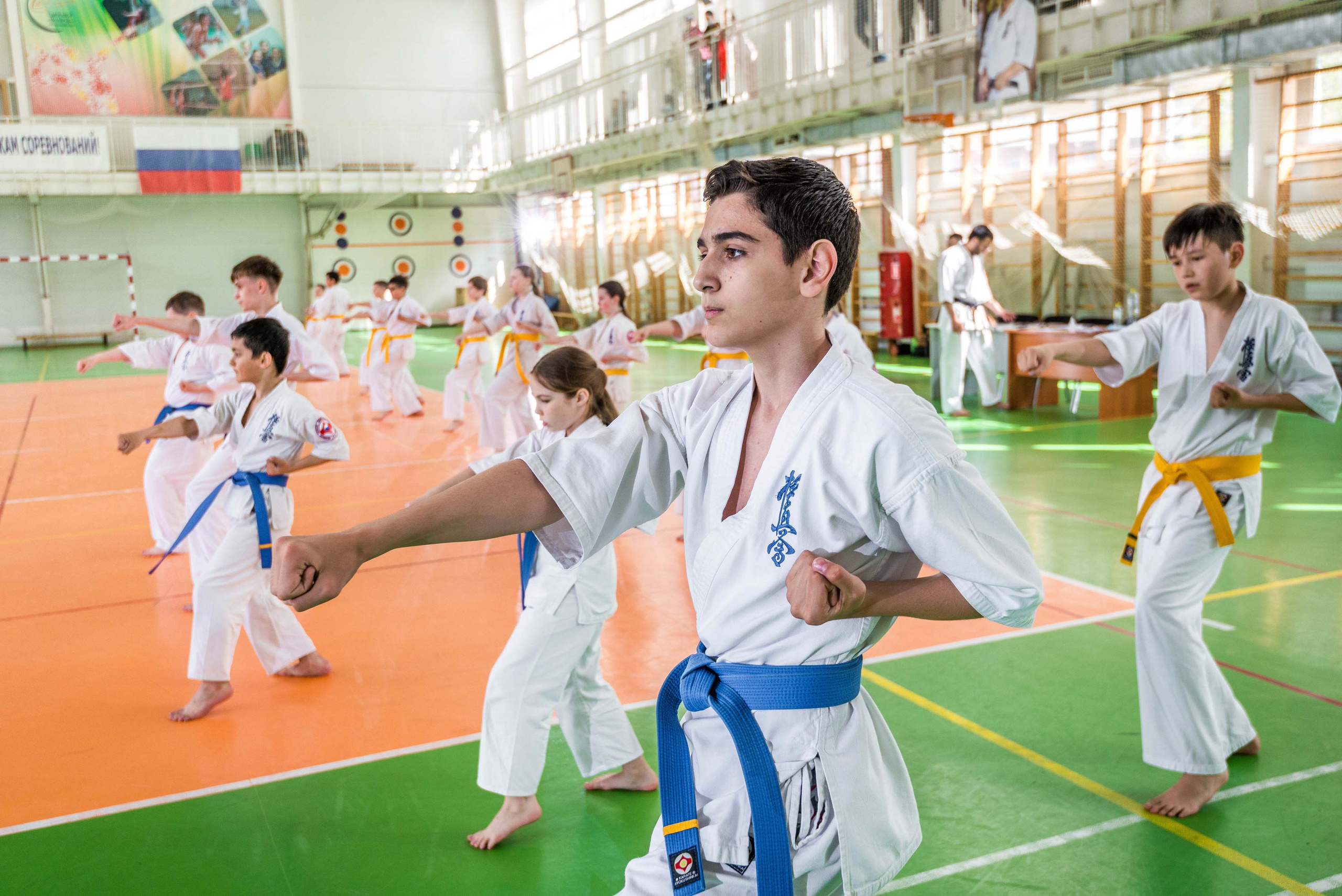 Аттестация киокошинкай клуб «ИППОН», Екатеринбург. Свадебный фотограф на Урале Виктор Соколов