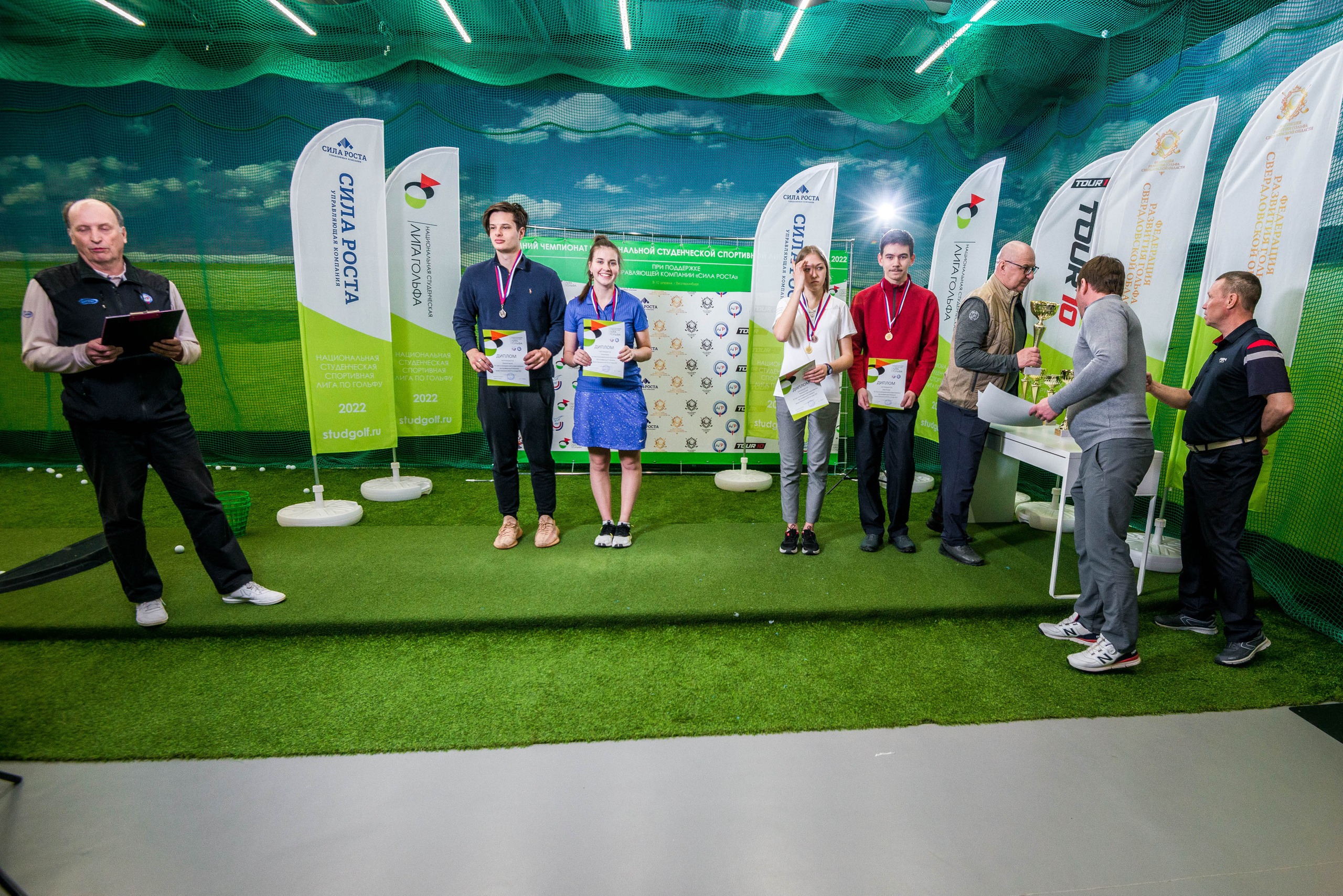 Зимний чемпионат нацональной студенческой лиги гольфа 2022. Свадебный фотограф на Урале Виктор Соколов