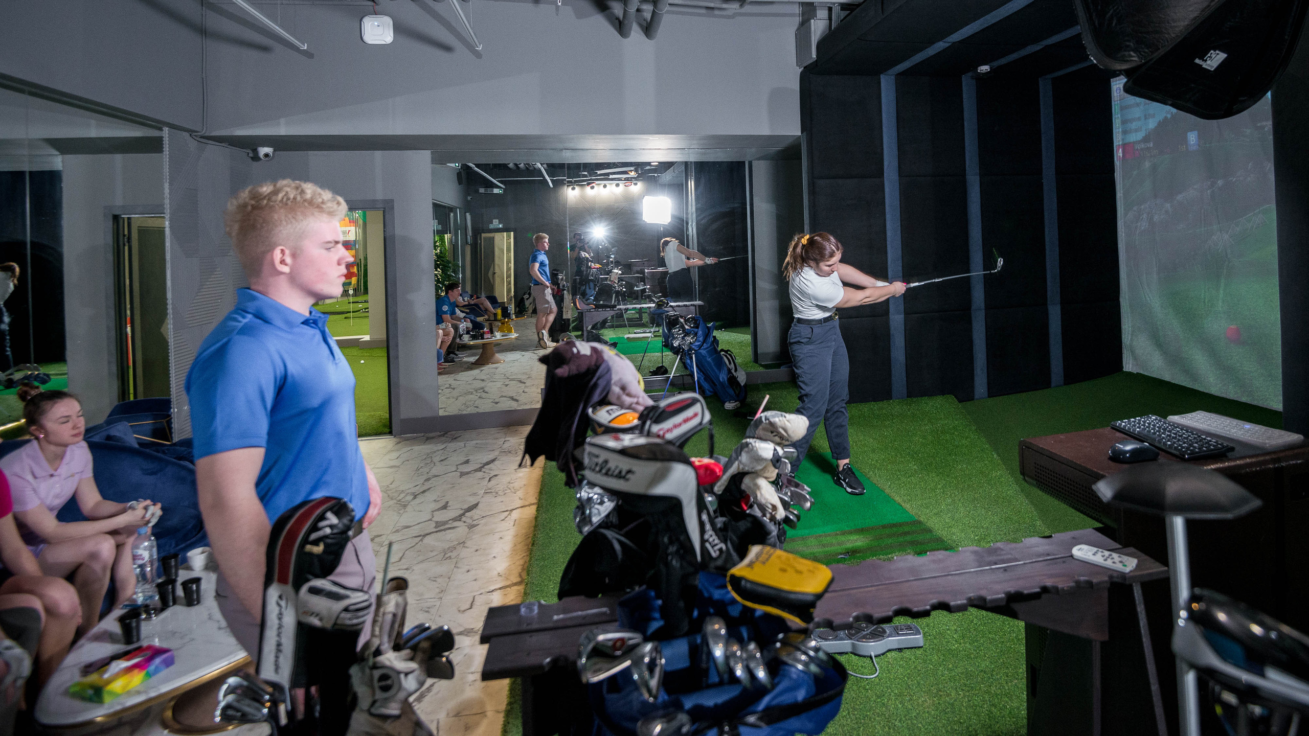 Зимний чемпионат нацональной студенческой лиги гольфа 2022. Свадебный фотограф на Урале Виктор Соколов