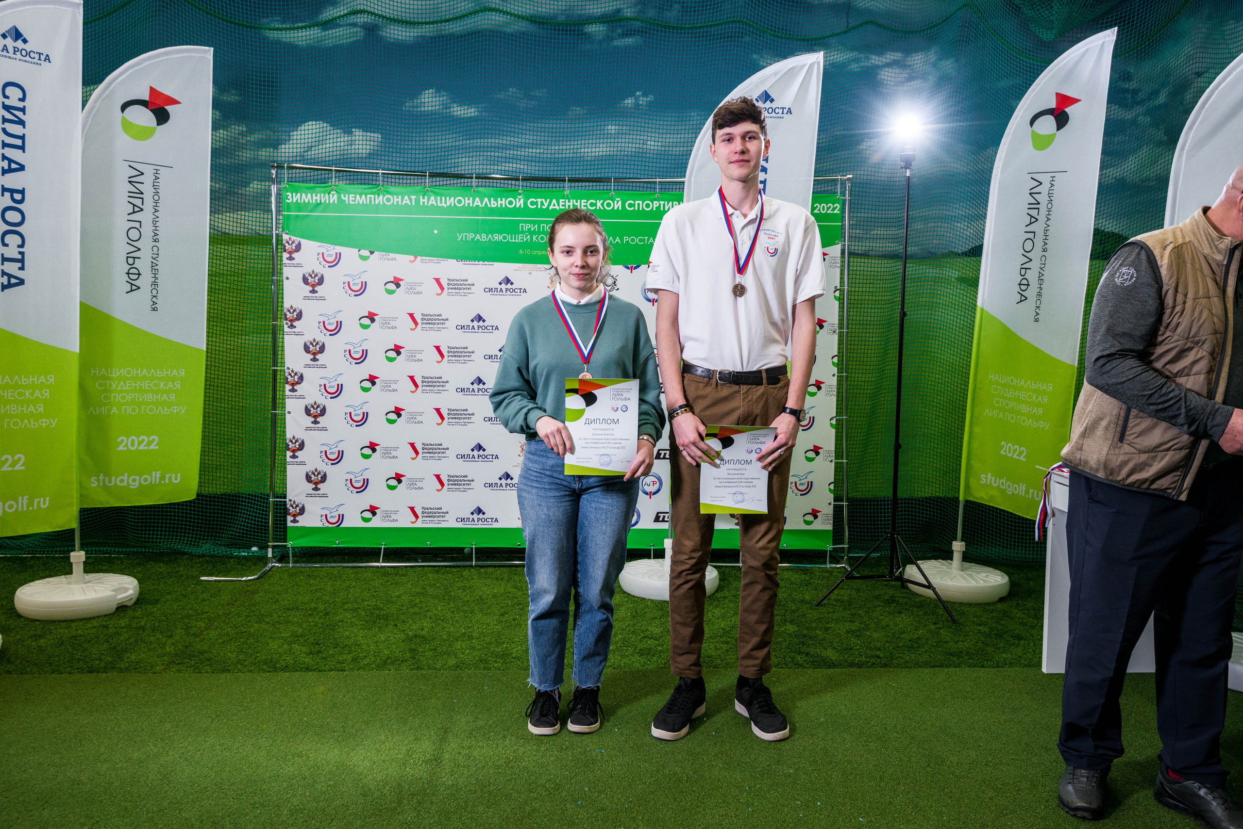 Зимний чемпионат нацональной студенческой лиги гольфа 2022. Свадебный фотограф на Урале Виктор Соколов