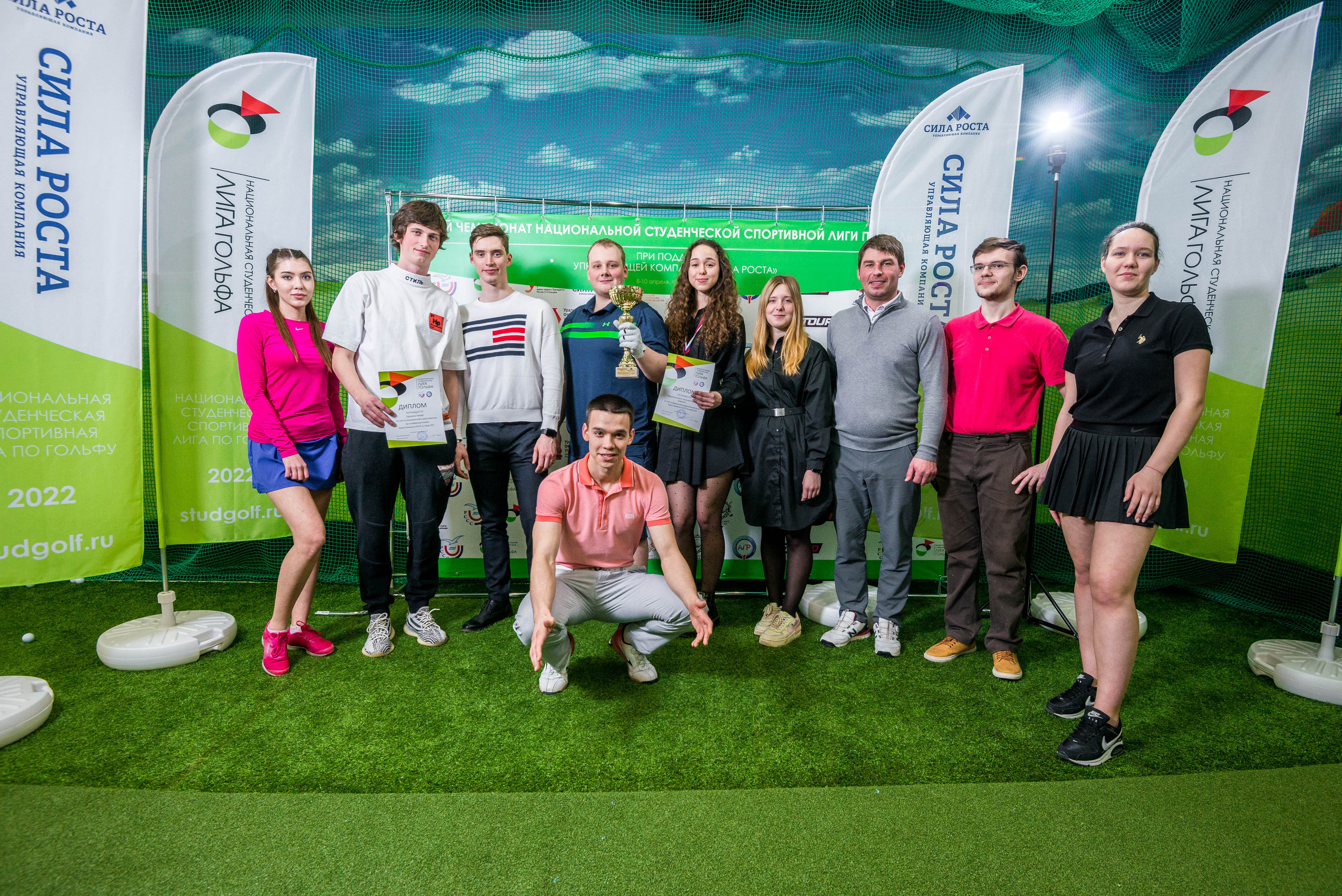 Зимний чемпионат нацональной студенческой лиги гольфа 2022. Свадебный фотограф на Урале Виктор Соколов