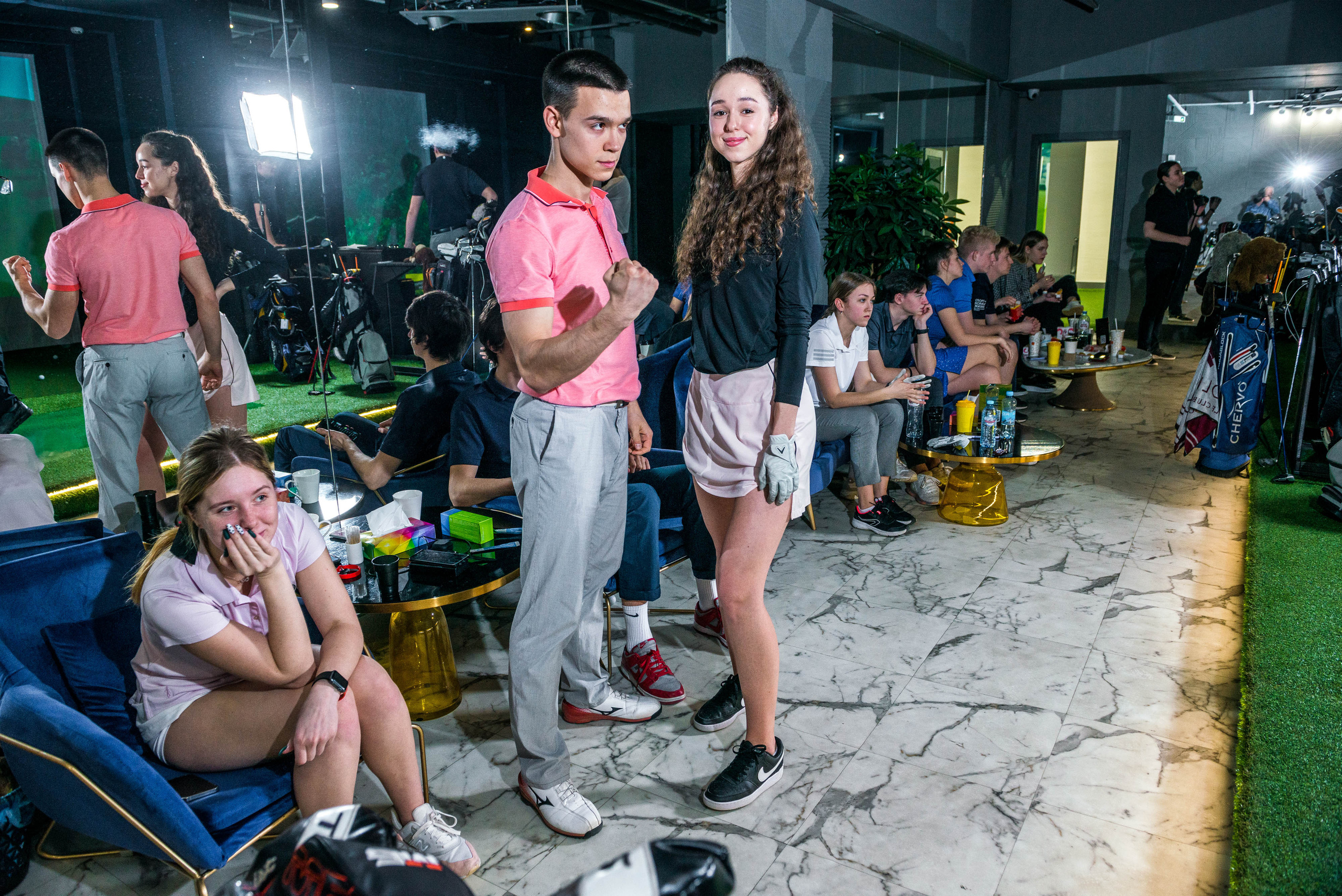 Зимний чемпионат нацональной студенческой лиги гольфа 2022. Свадебный фотограф на Урале Виктор Соколов