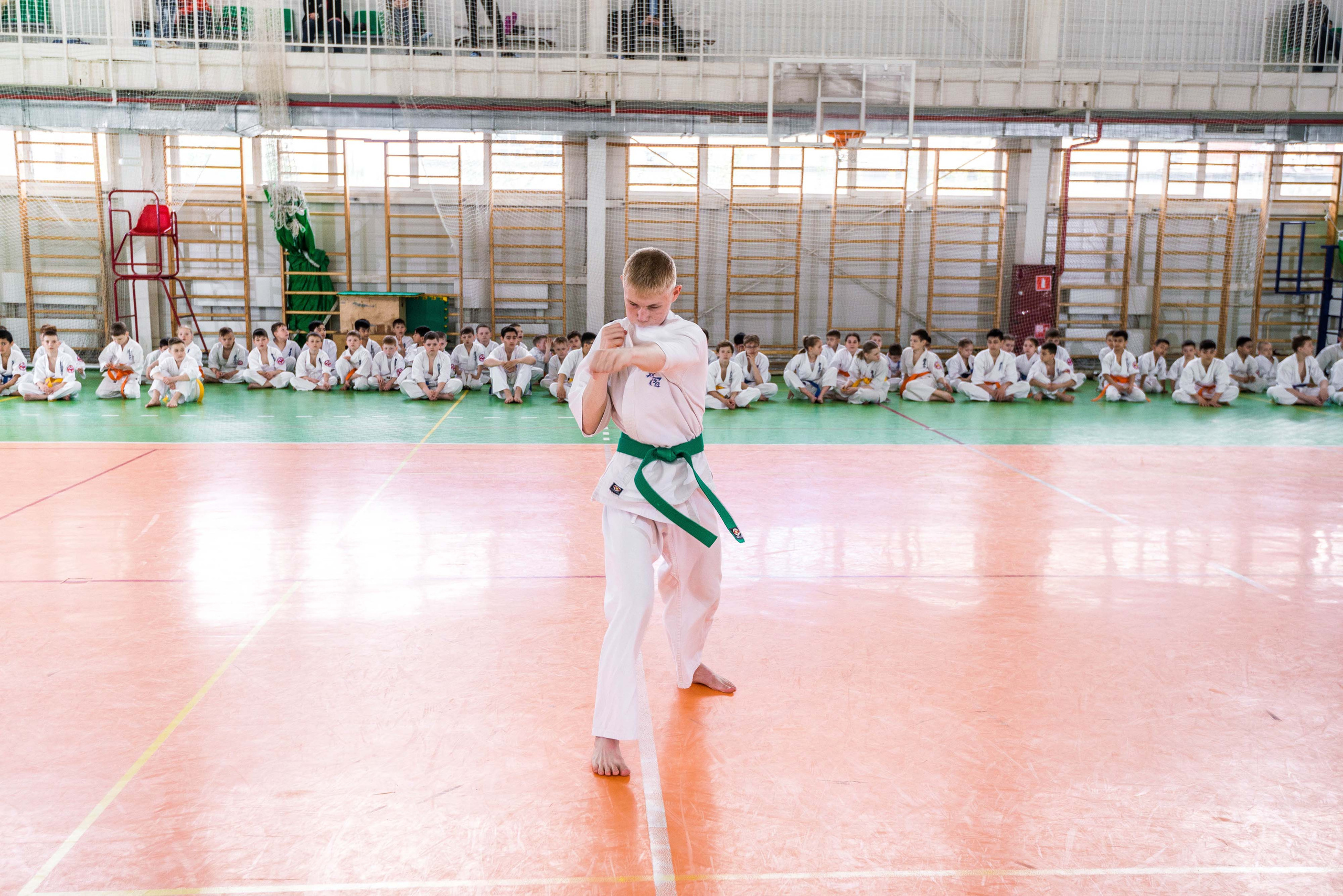 Аттестация киокошинкай клуб «ИППОН», Екатеринбург. Свадебный фотограф на Урале Виктор Соколов