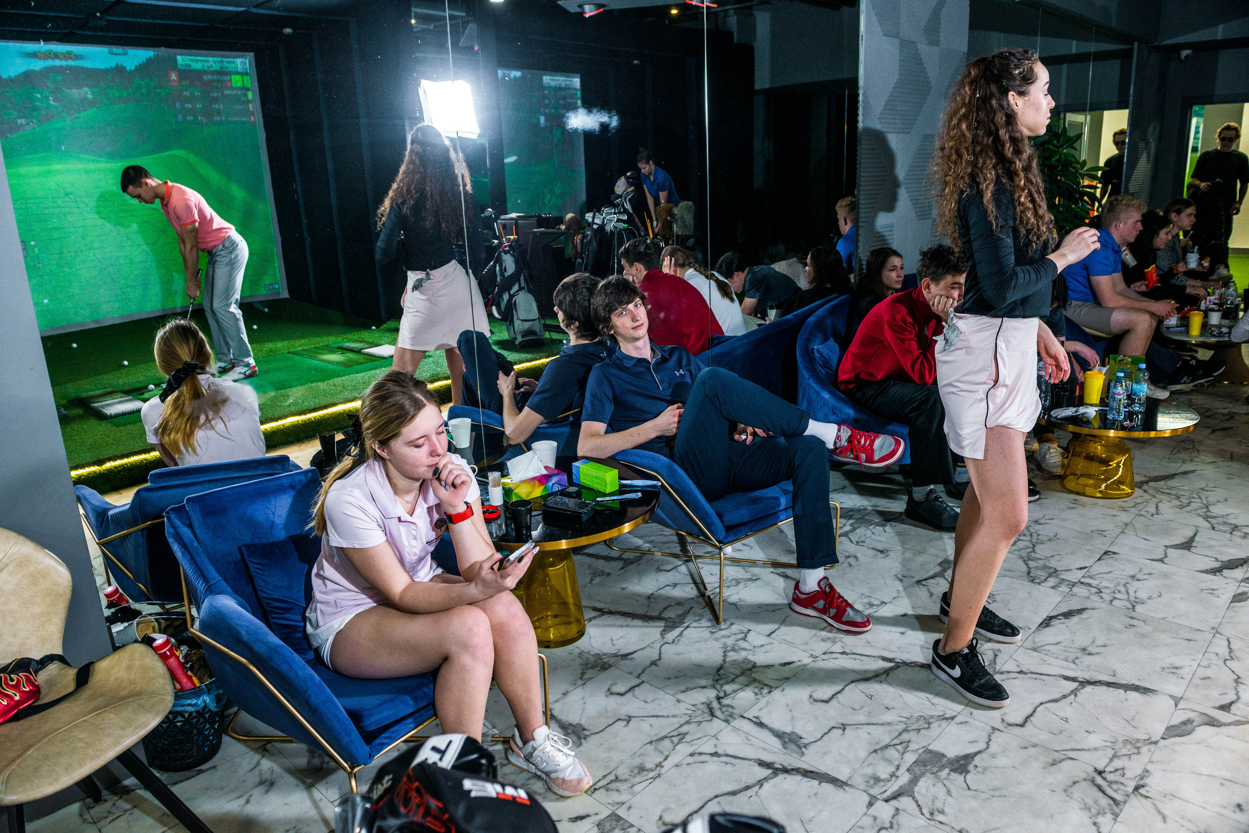 Зимний чемпионат нацональной студенческой лиги гольфа 2022. Свадебный фотограф на Урале Виктор Соколов