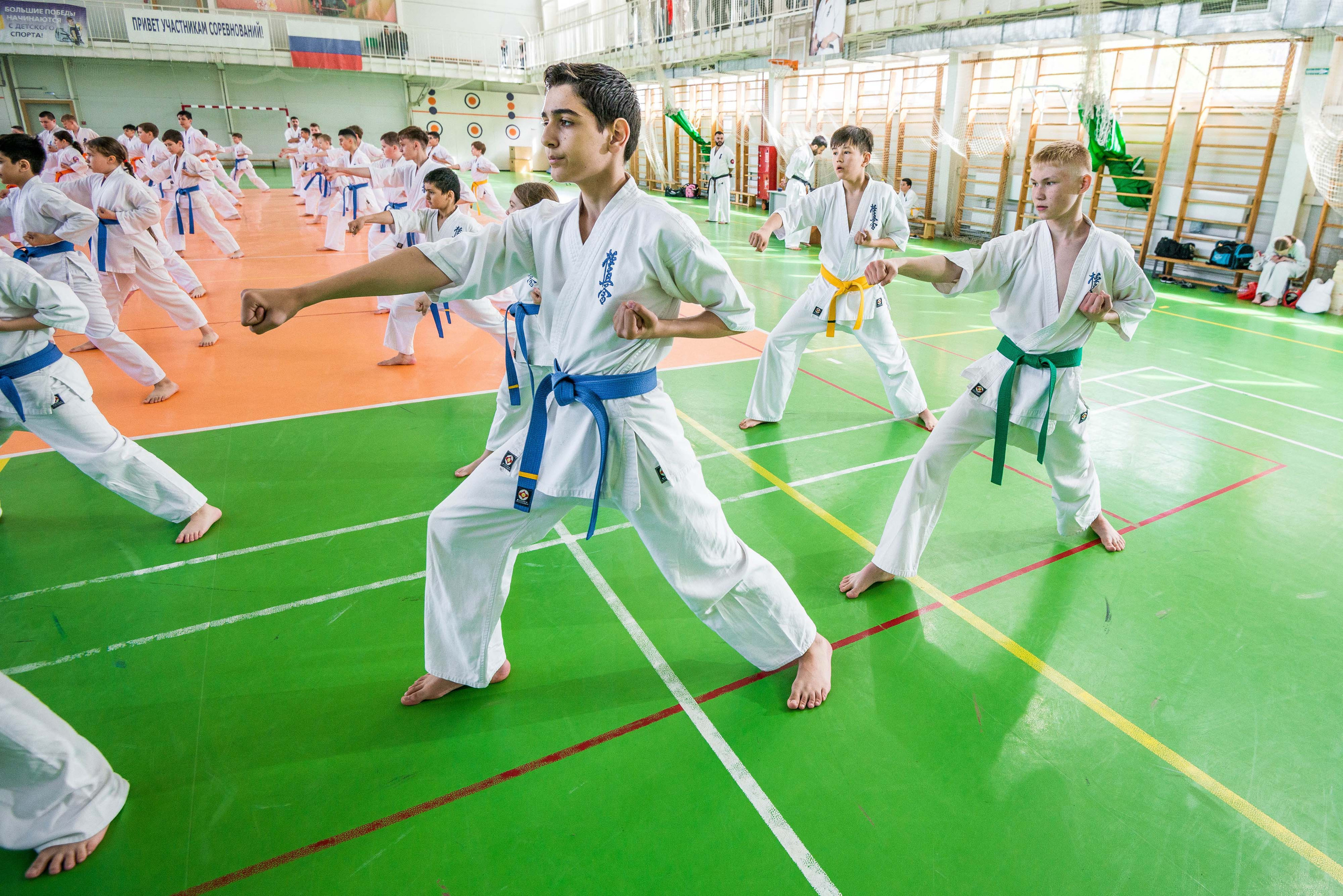 Аттестация киокошинкай клуб «ИППОН», Екатеринбург. Свадебный фотограф на Урале Виктор Соколов
