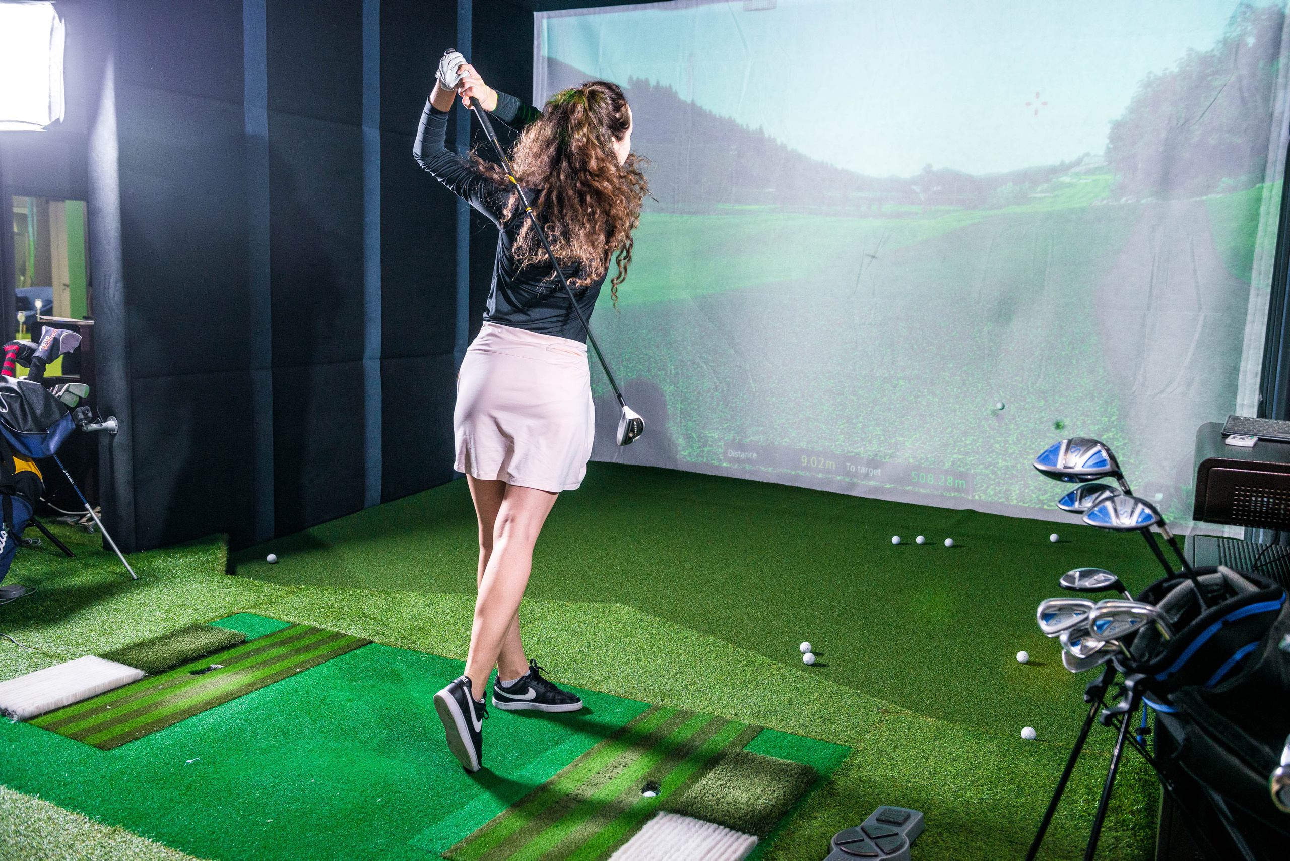 Зимний чемпионат нацональной студенческой лиги гольфа 2022. Свадебный фотограф на Урале Виктор Соколов