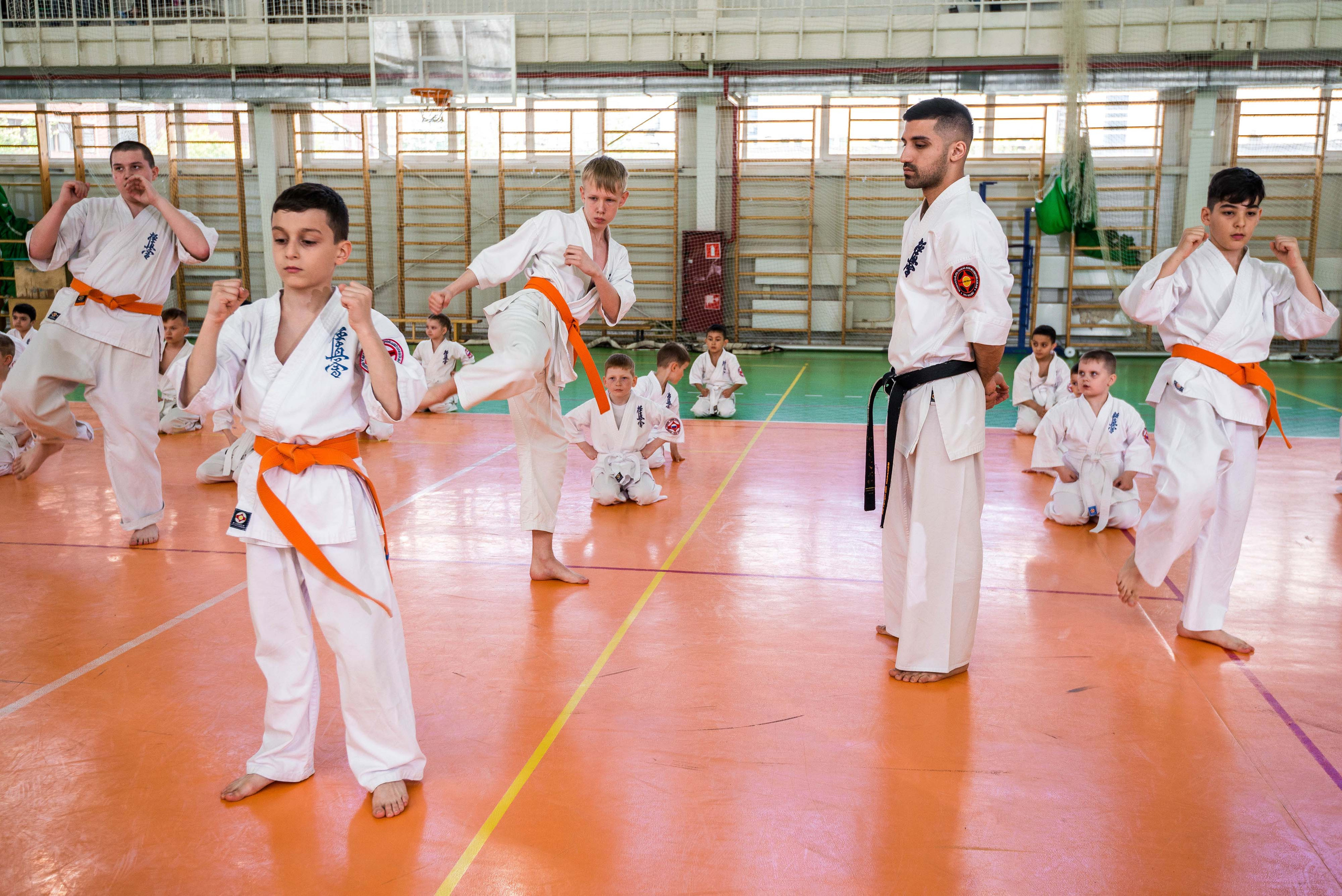 Аттестация киокошинкай клуб «ИППОН», Екатеринбург. Свадебный фотограф на Урале Виктор Соколов