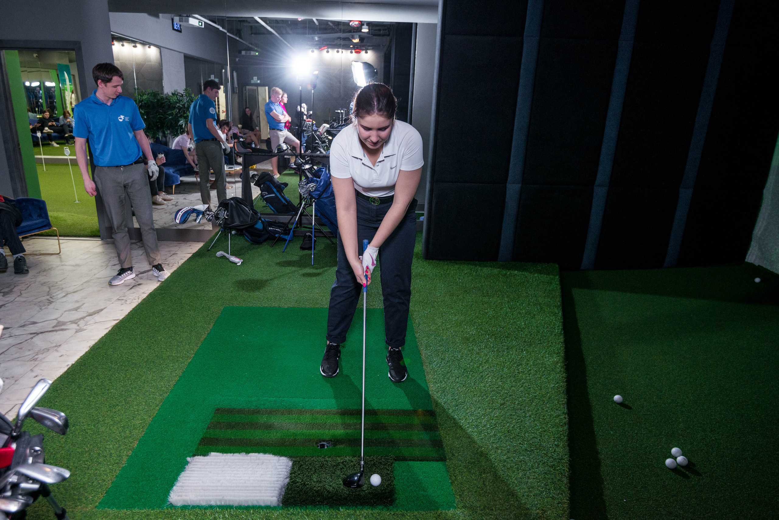 Зимний чемпионат нацональной студенческой лиги гольфа 2022. Свадебный фотограф на Урале Виктор Соколов
