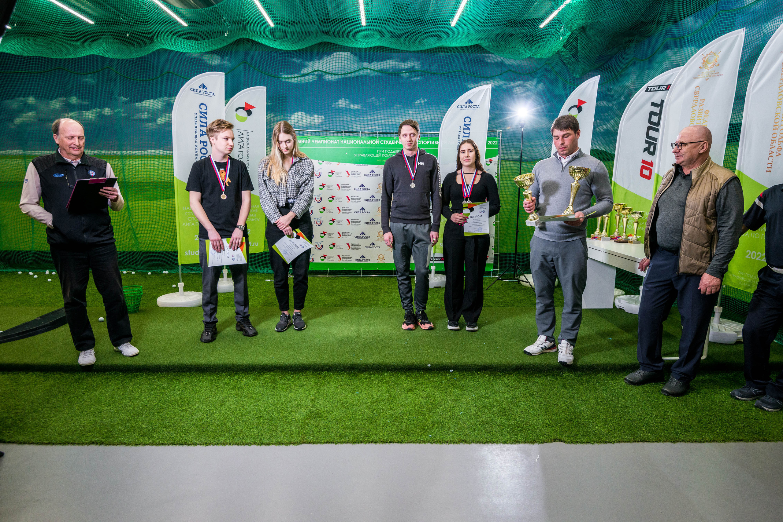 Зимний чемпионат нацональной студенческой лиги гольфа 2022. Свадебный фотограф на Урале Виктор Соколов