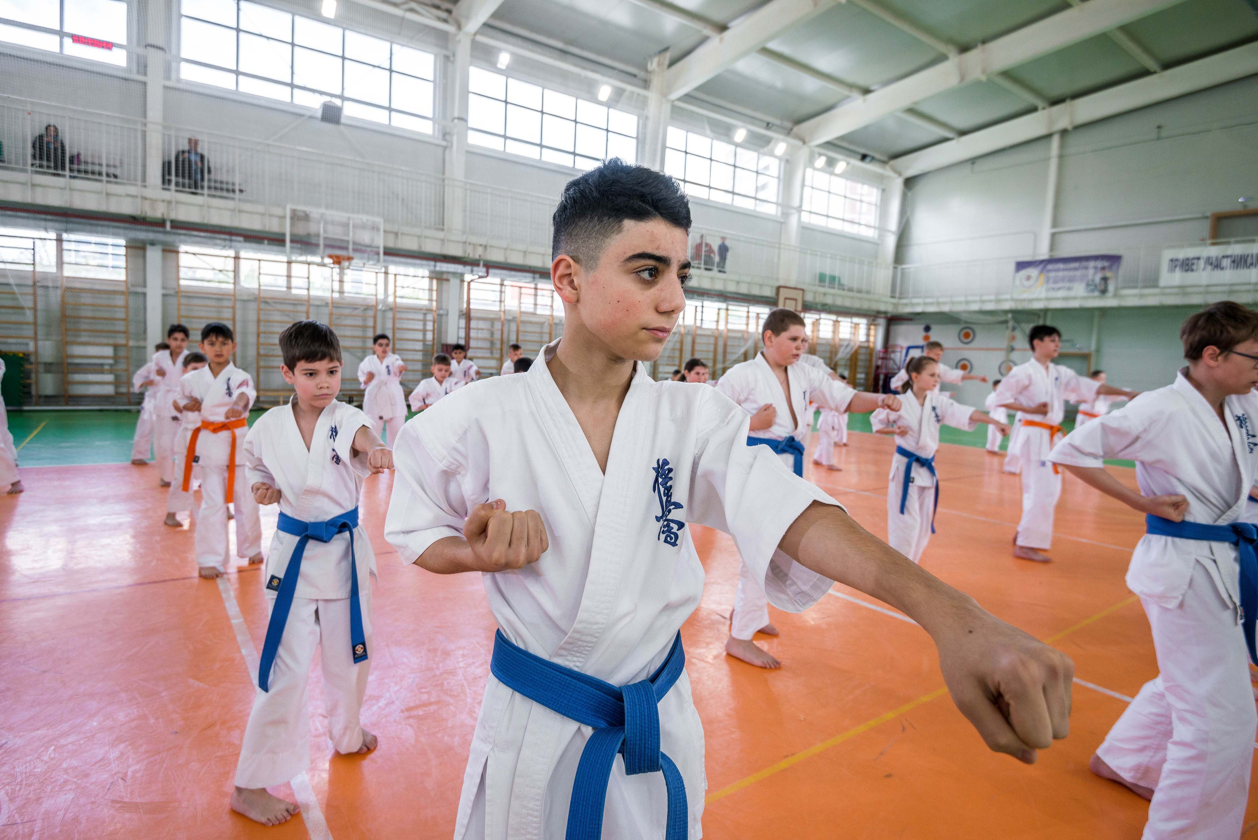 Аттестация киокошинкай клуб «ИППОН», Екатеринбург. Свадебный фотограф на Урале Виктор Соколов