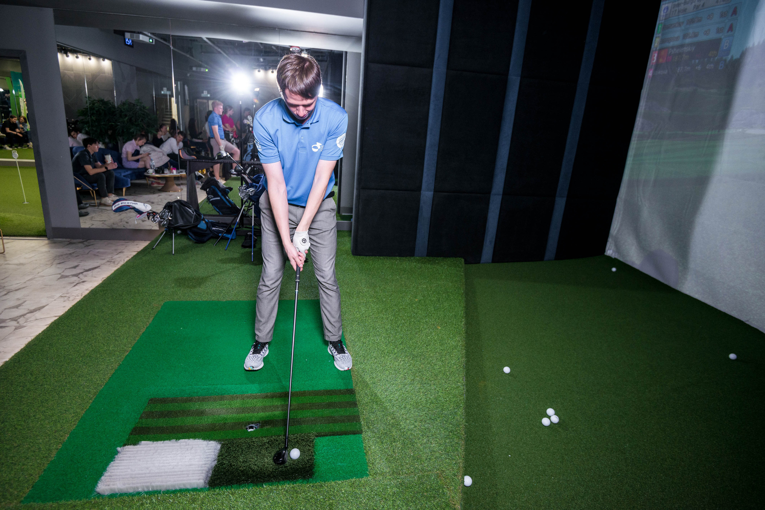 Зимний чемпионат нацональной студенческой лиги гольфа 2022. Свадебный фотограф на Урале Виктор Соколов
