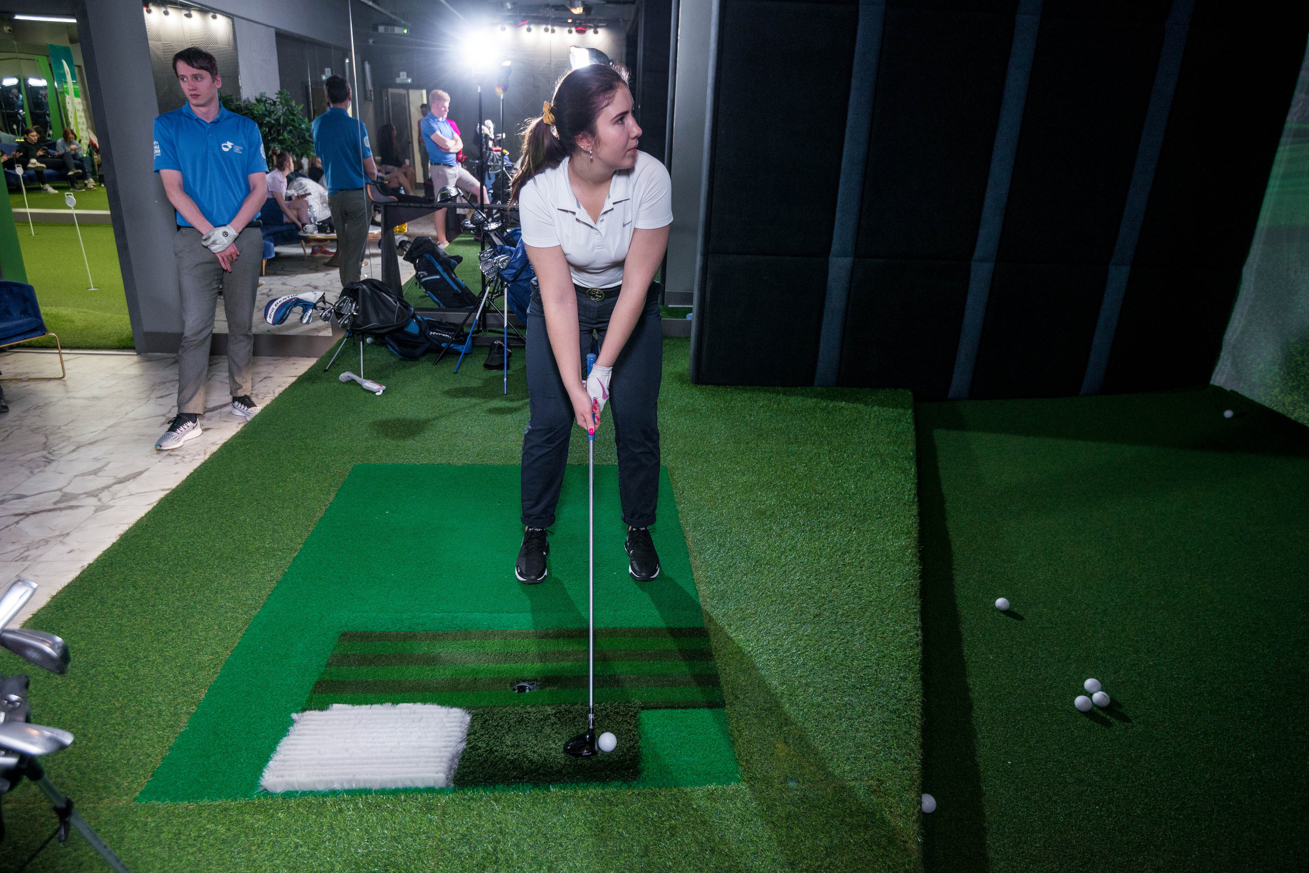 Зимний чемпионат нацональной студенческой лиги гольфа 2022. Свадебный фотограф на Урале Виктор Соколов