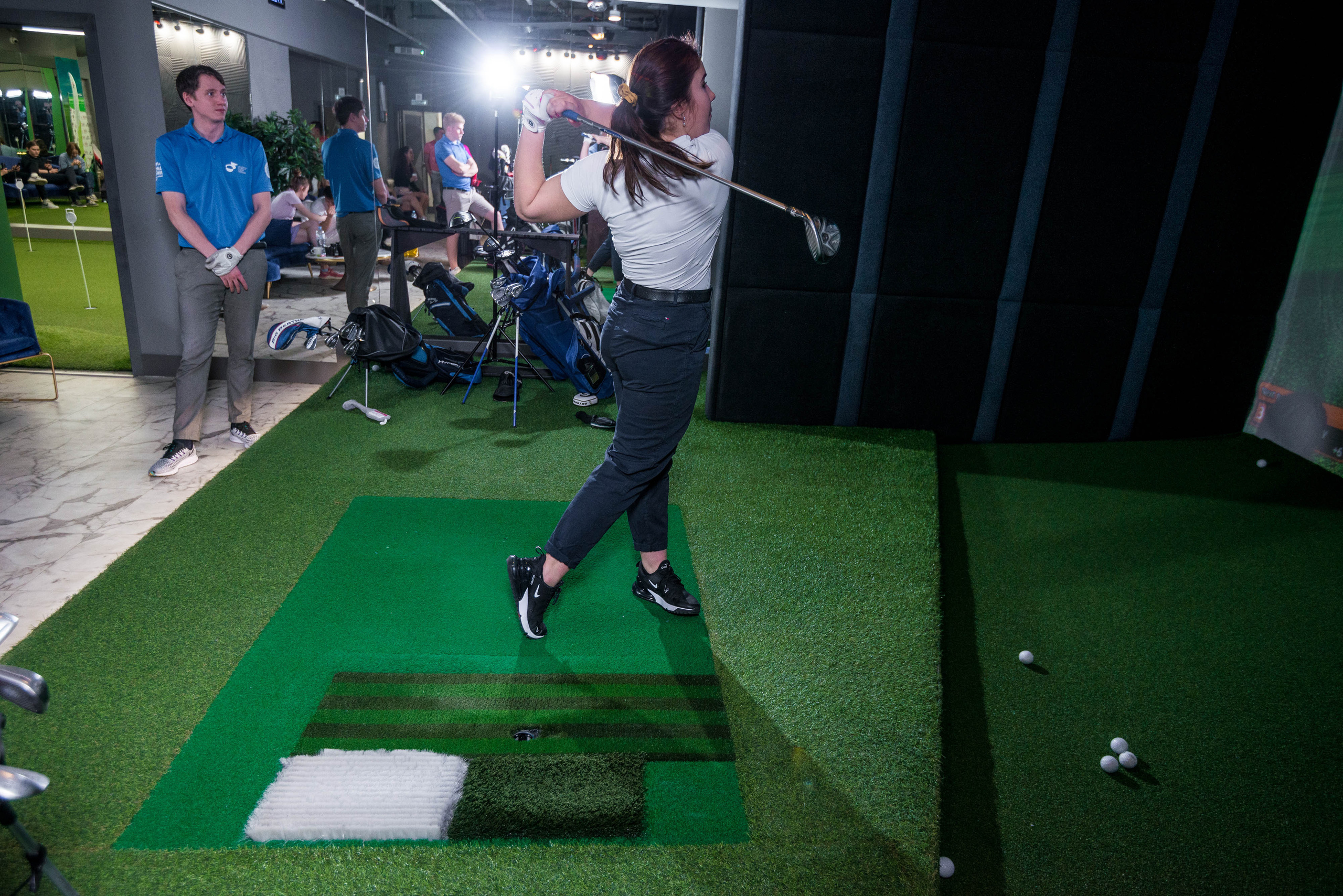 Зимний чемпионат нацональной студенческой лиги гольфа 2022. Свадебный фотограф на Урале Виктор Соколов