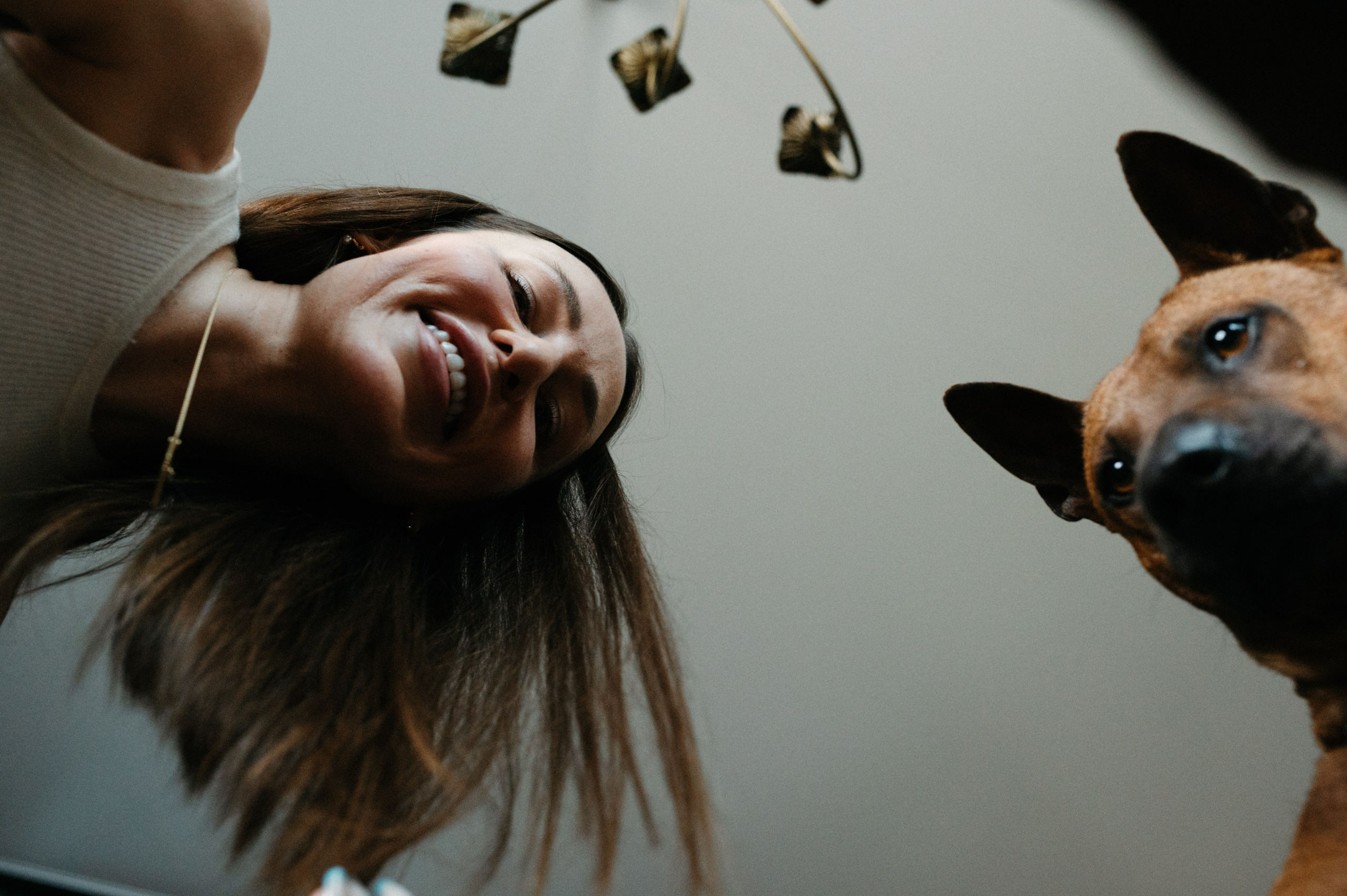 Оксана и Зевс. Фотограф анималист в Москве Ольга Агушева