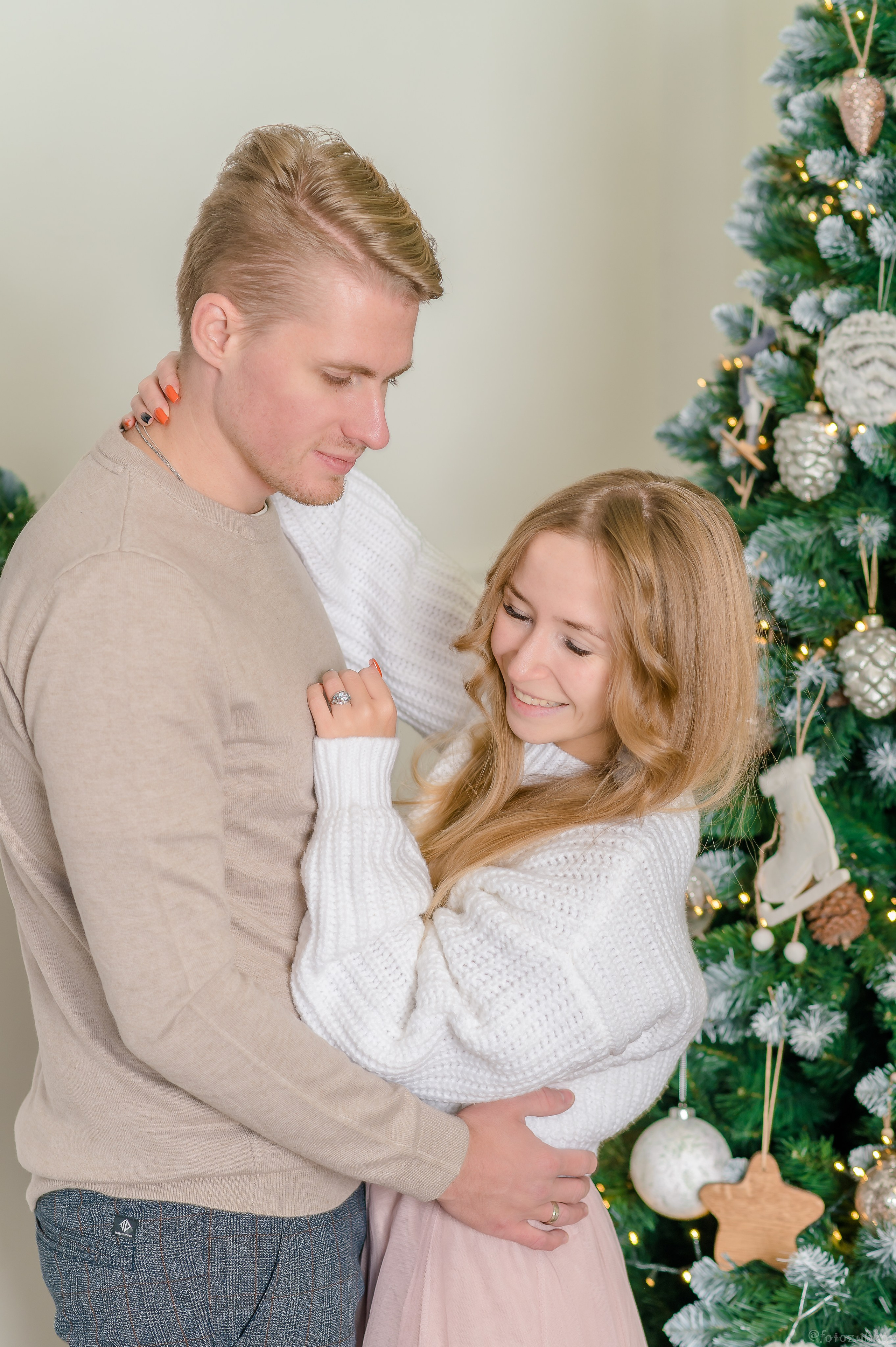 Новогоднее Love story  в студии