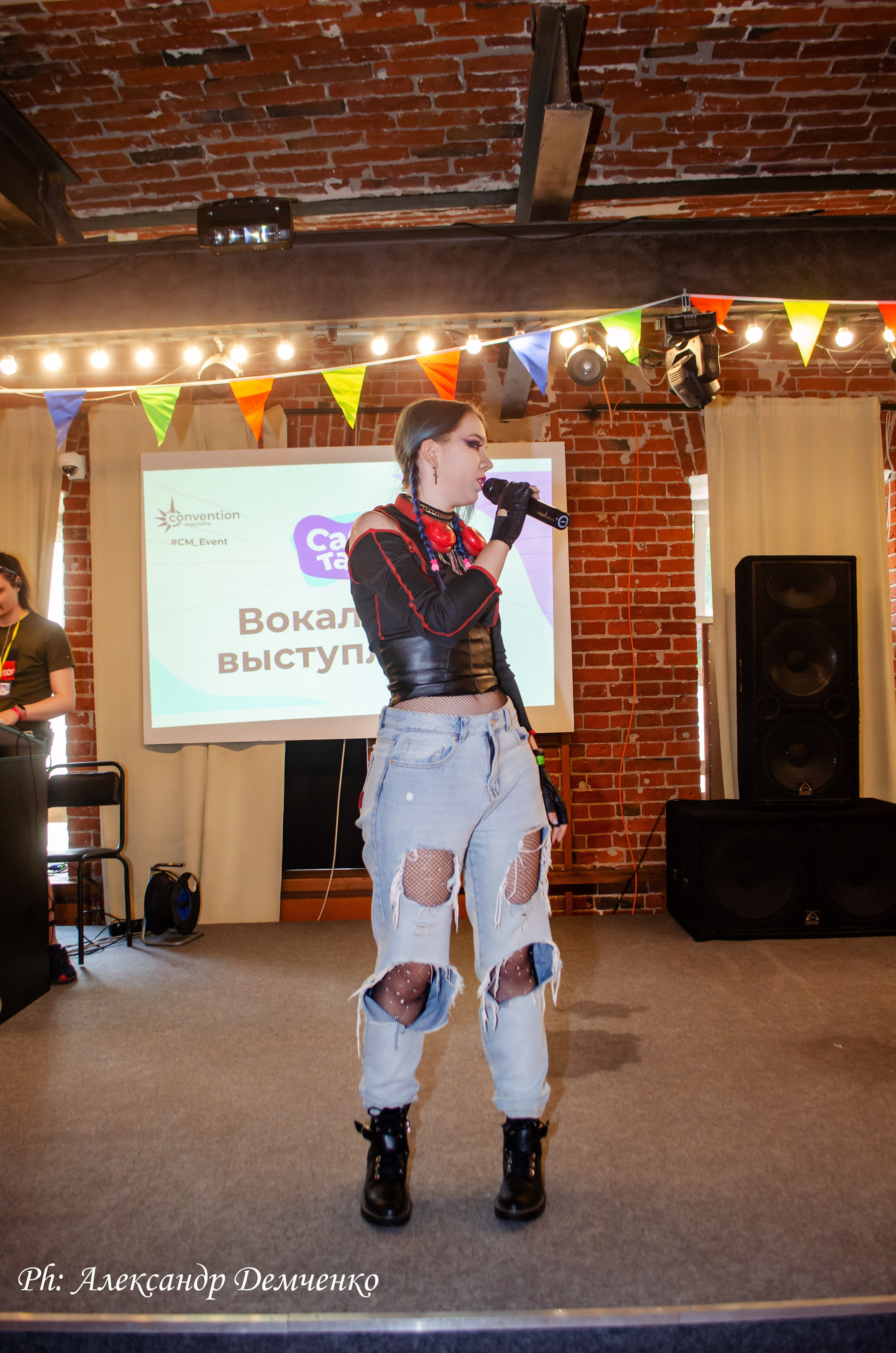 Фотосессия сцены в Москве на разных репортажных мероприятий