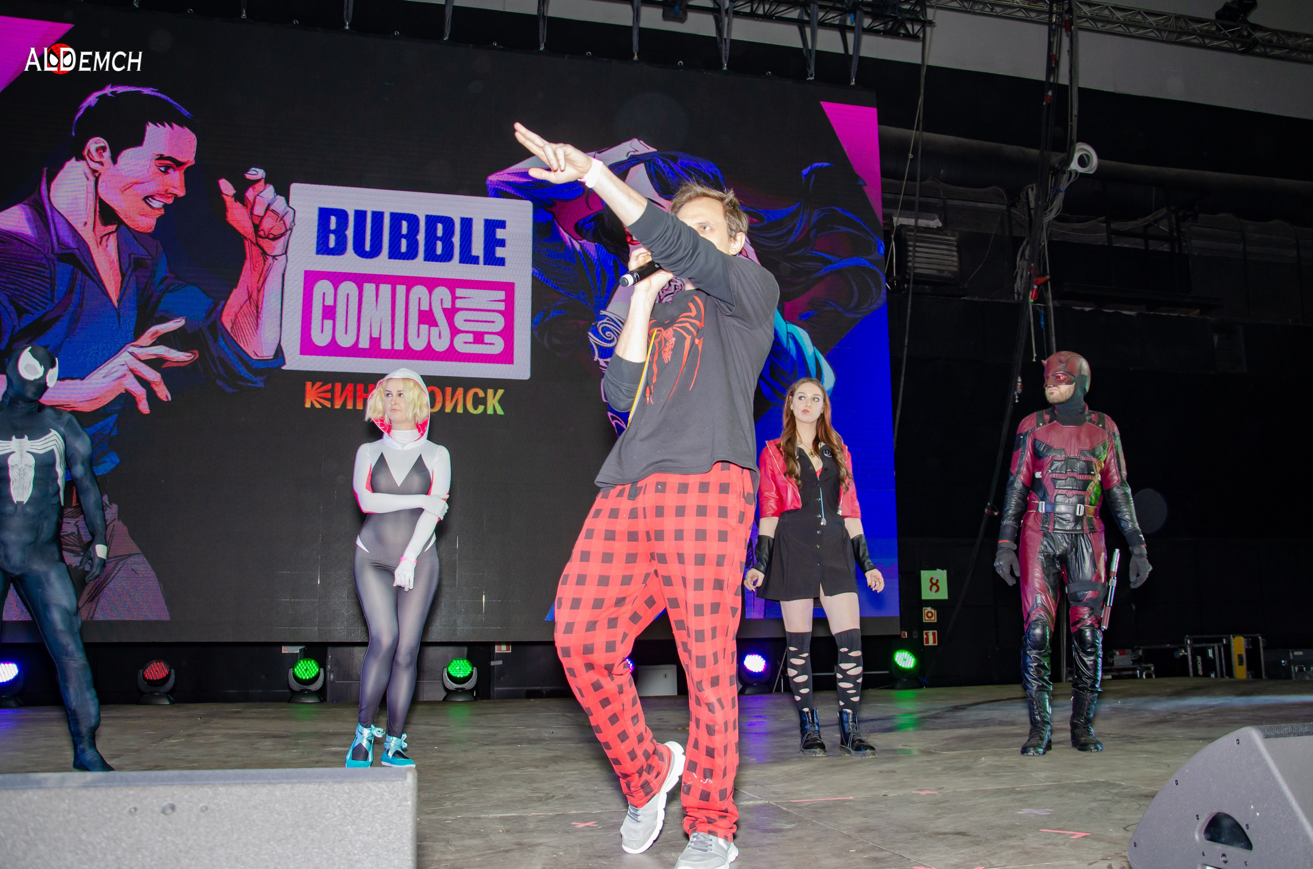 Bubble Comics Con фестиваль в Москве фотографии