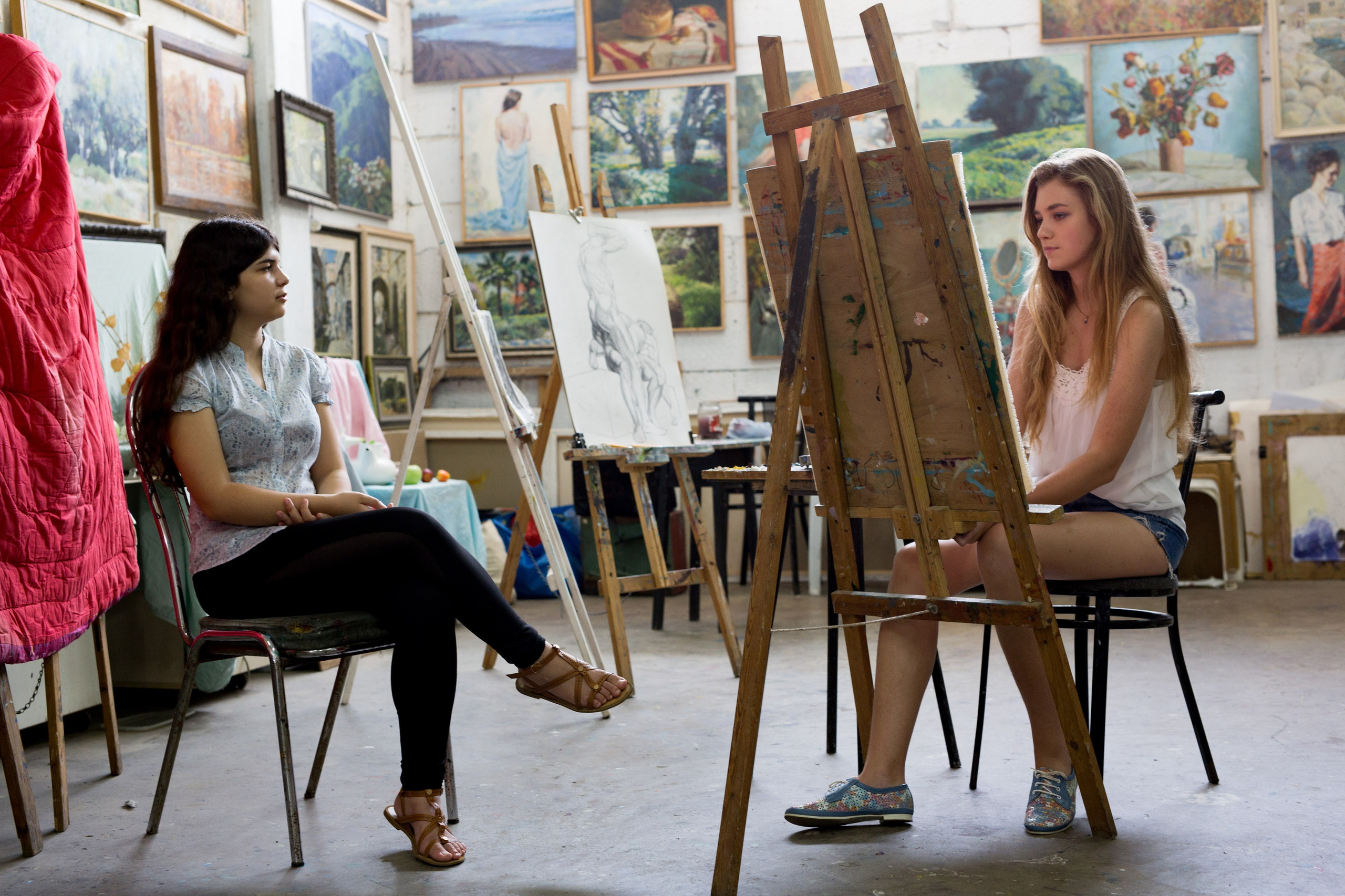 Нофар. Художница Маргарита Гусак