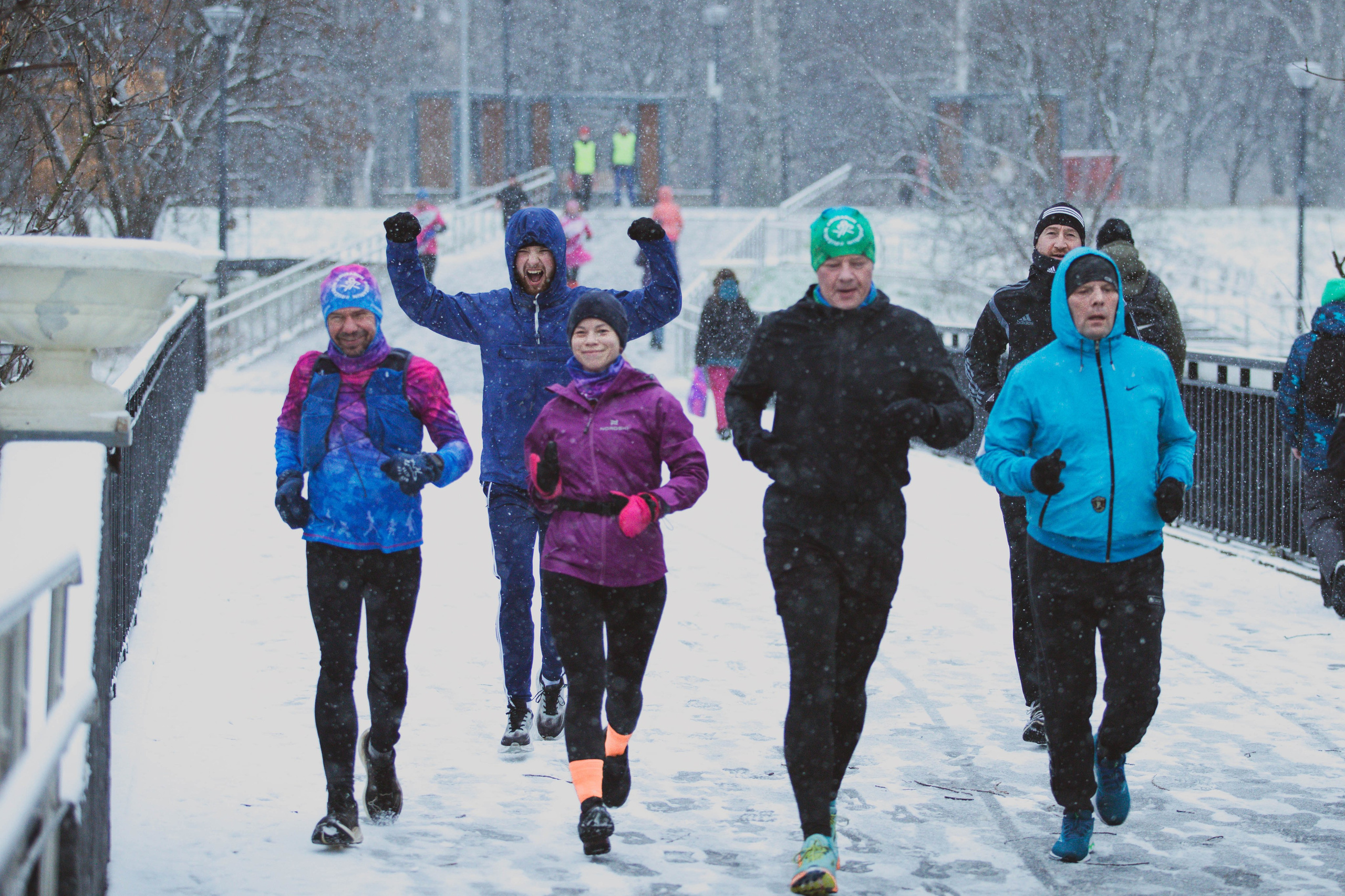 Снежные 5 Верст Бабушкинская. Александра Мельниченко/ Бегающий фотограф