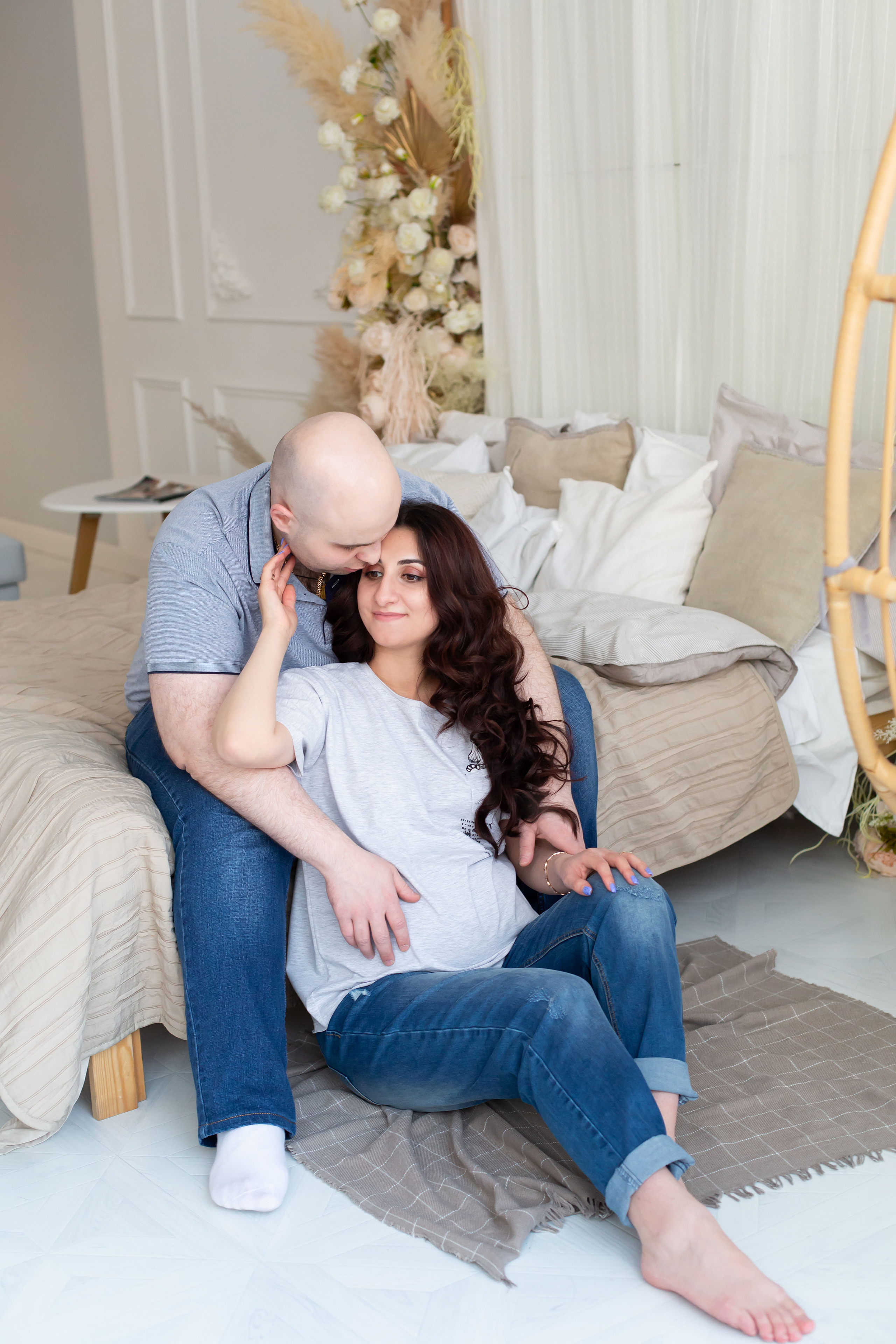 Раиса в ожидании принцессы. Семейный и детский фотограф в Москве Олеся Сухова