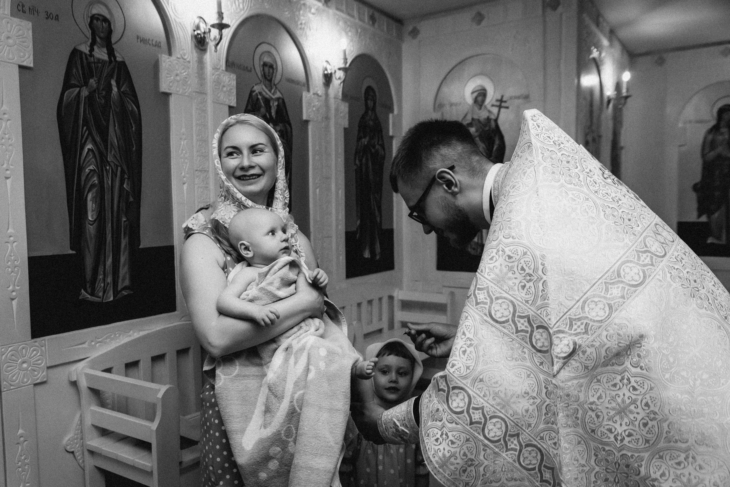 Крещение Варвары. Семейный фотограф Минск Усова Ольга