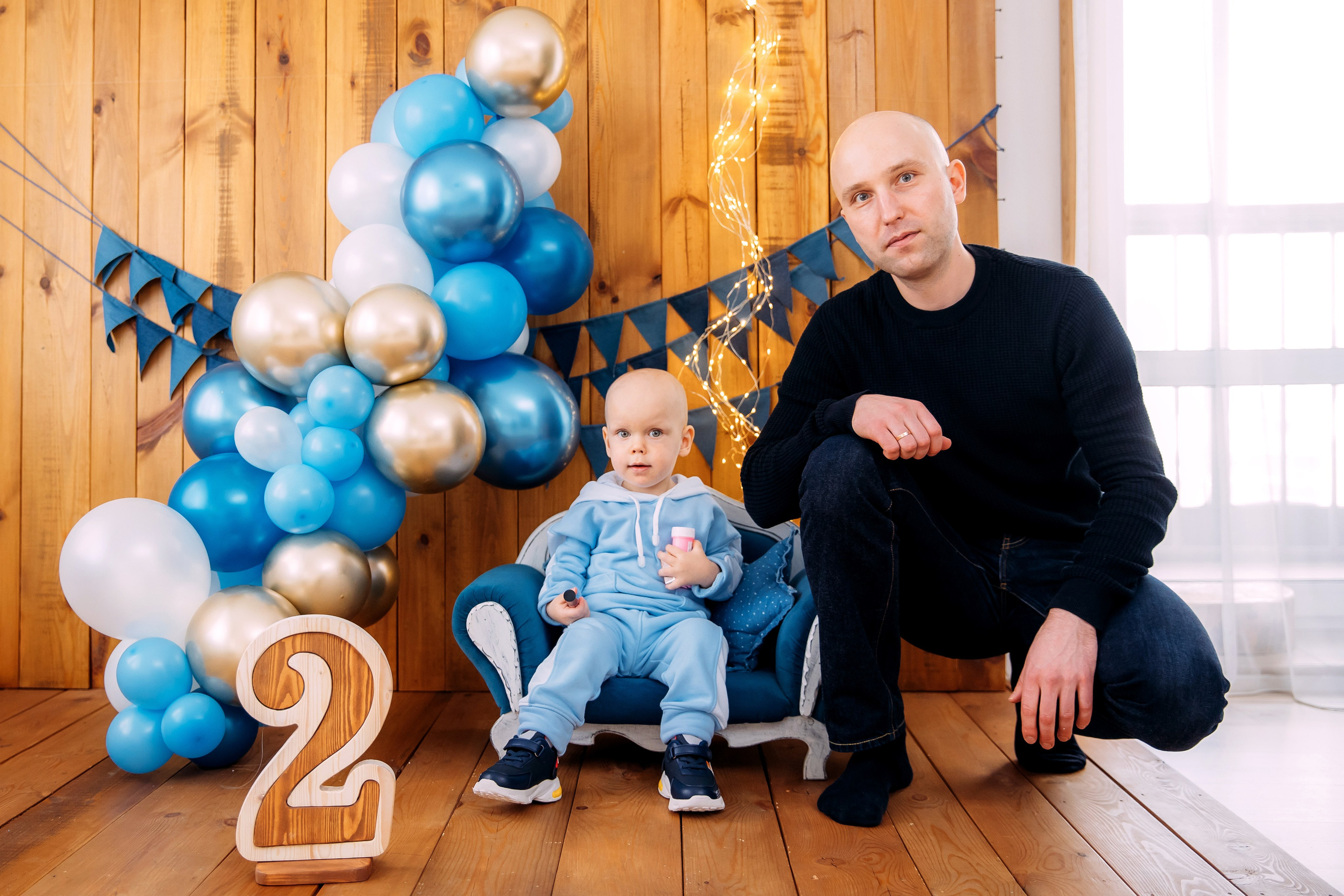 2 годика в студии. Семейный и репортажный фотограф в Иркутске Людмила Лиханская